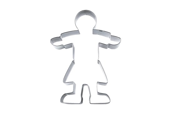 Udstikker, pige, rustfrit stål, L 11,5 cm