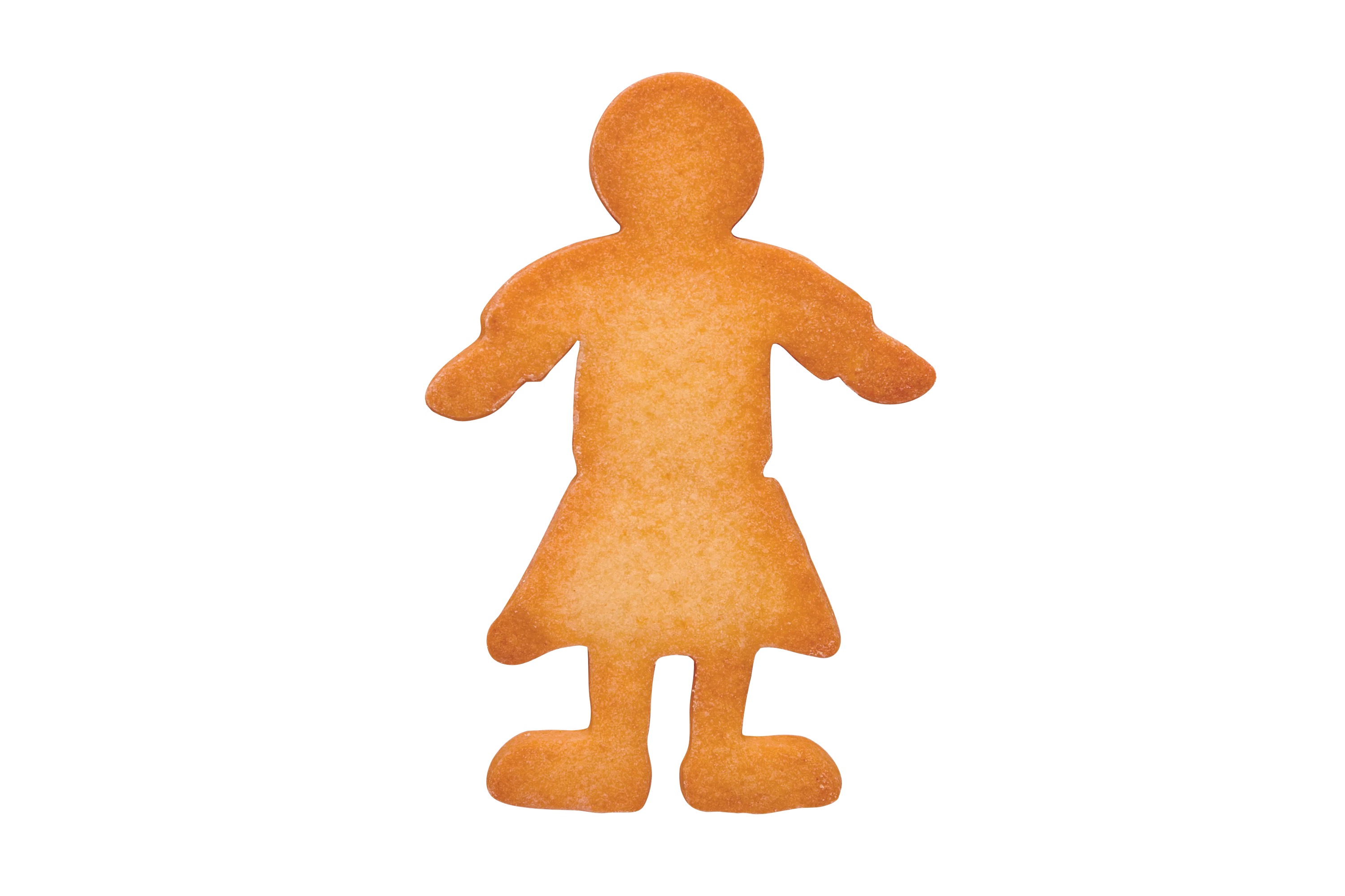 Udstikker, pige, rustfrit stål, L 11,5 cm