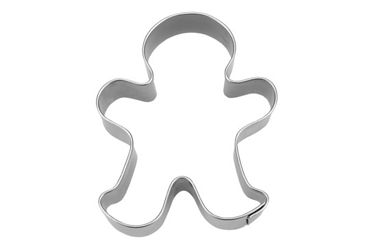 Udstikker, kagemand, rustfrit stål, L 7 cm