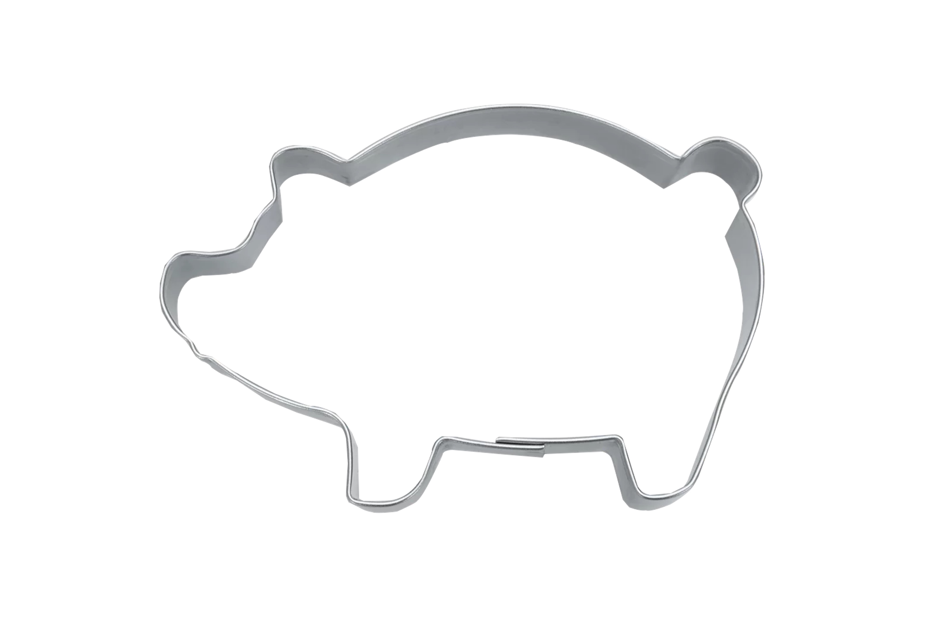 Udstikker, grisebasse, rustfrit stål, L 7 cm