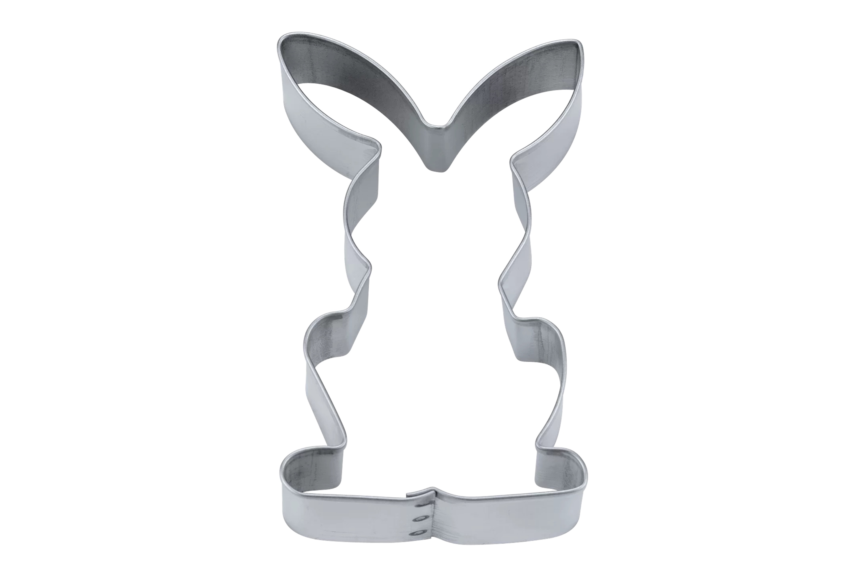 Udstikker, hare, siddende, rustfrit stål, L 7 cm