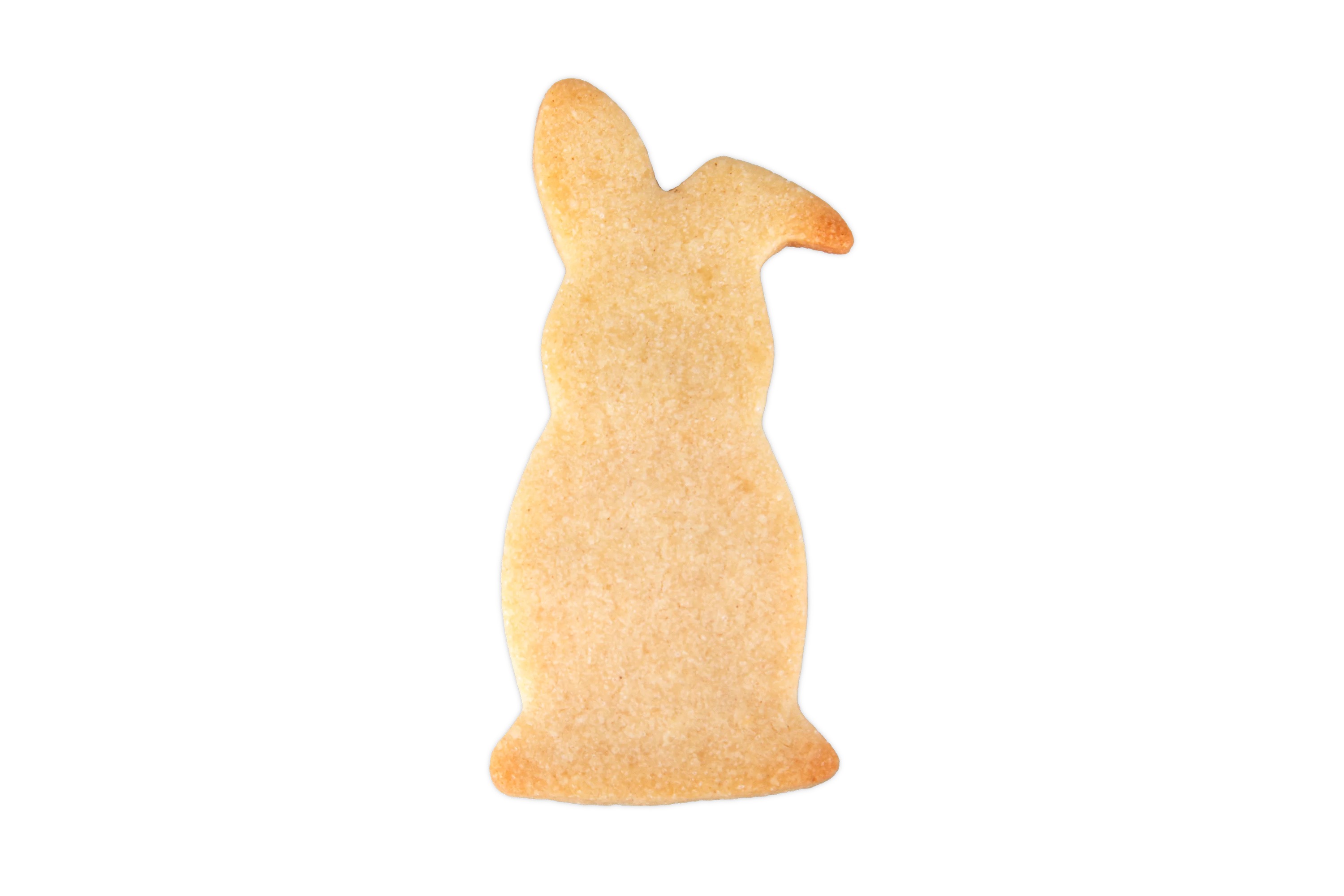 Udstikker, hare med knækket øre, stål, L 8,5 cm