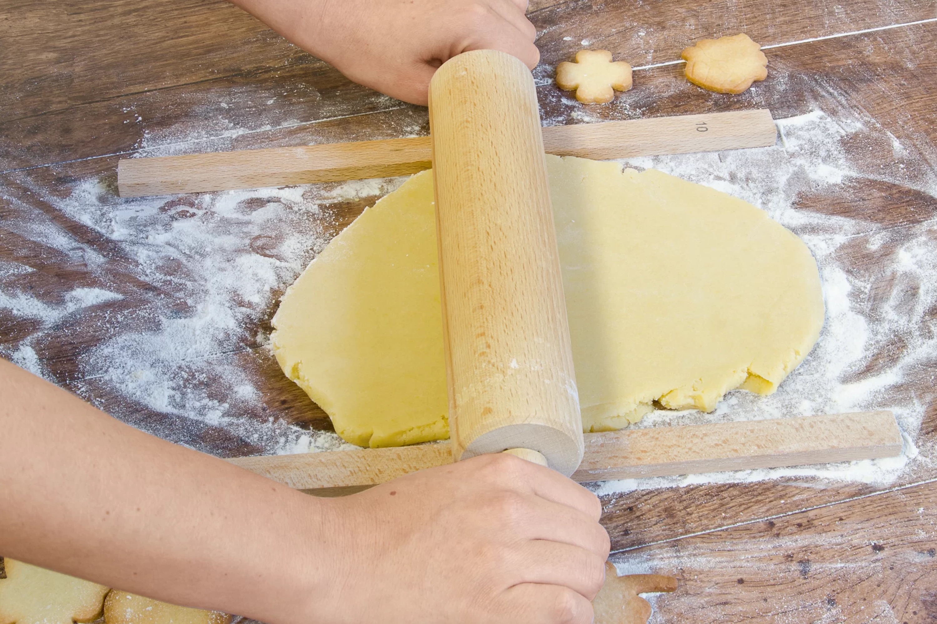 Rullemålepinde, 6 stk.