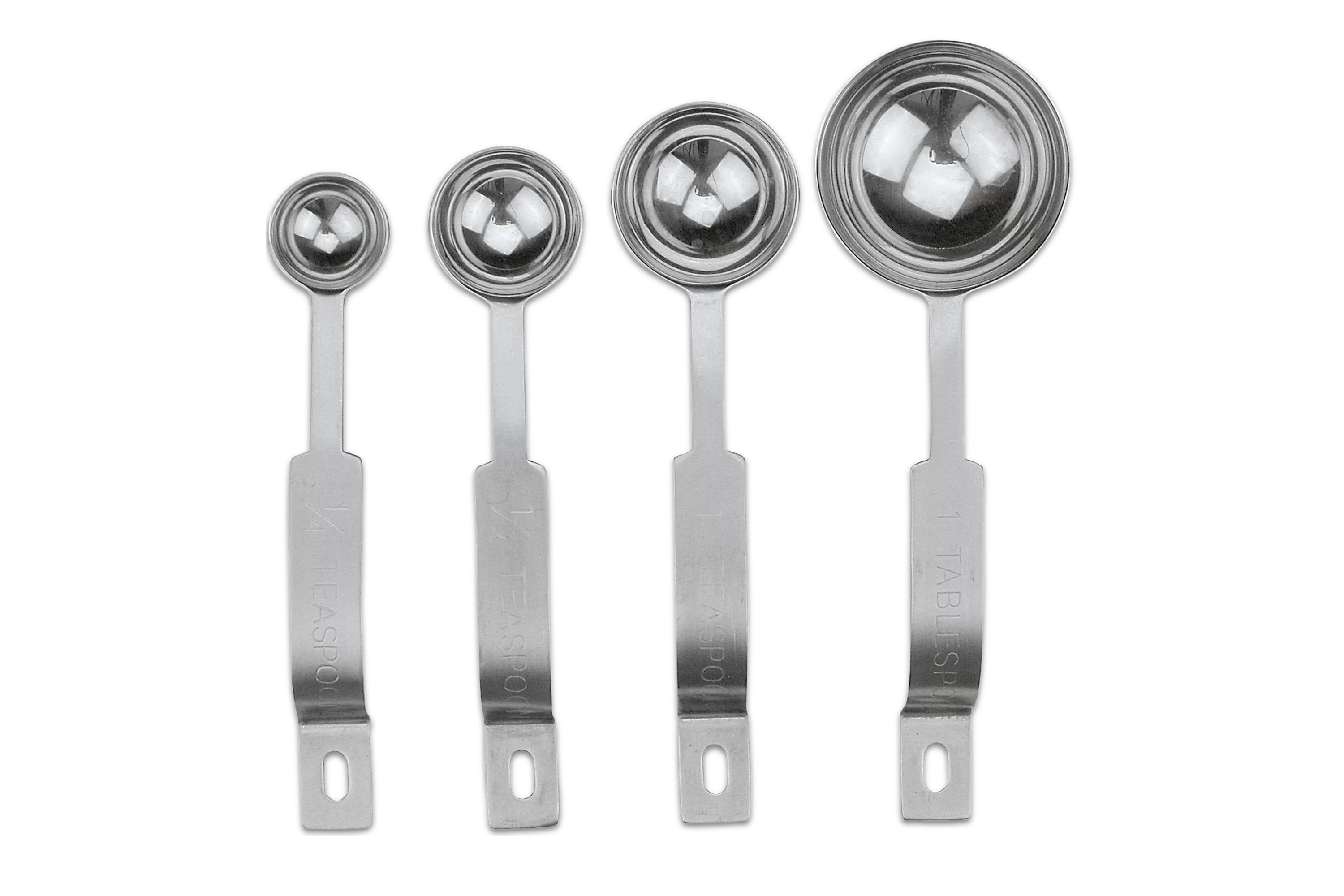 Måleske, sæt, 4 dele