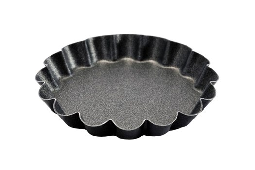 Tærteform kanneleret 6-8-10 cm, non-stick jern