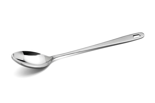 Ske til servering, rustfrit stål