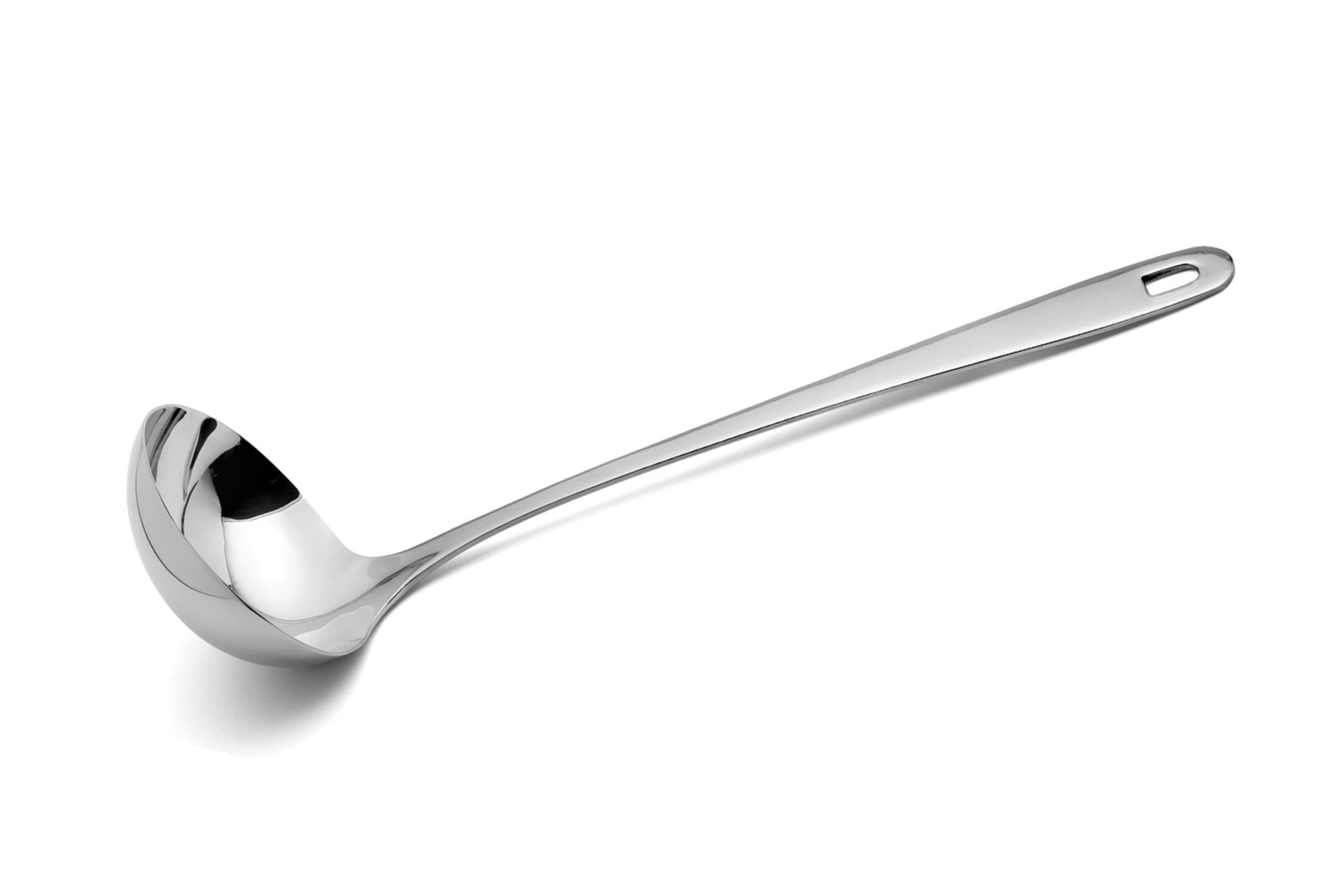 Opøser med kort skaft, rustfrit stål