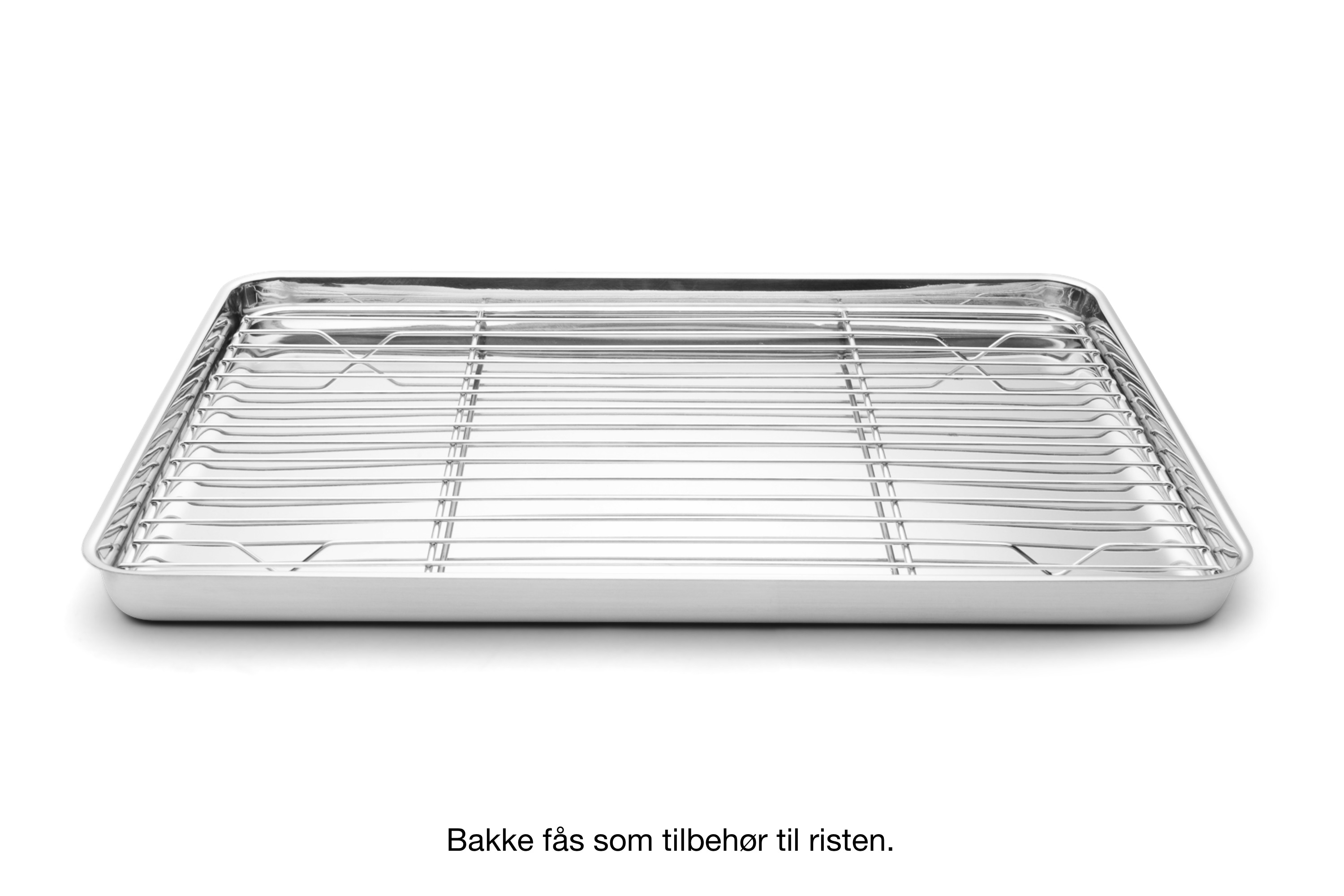 Rist til bakke, str. L, stål