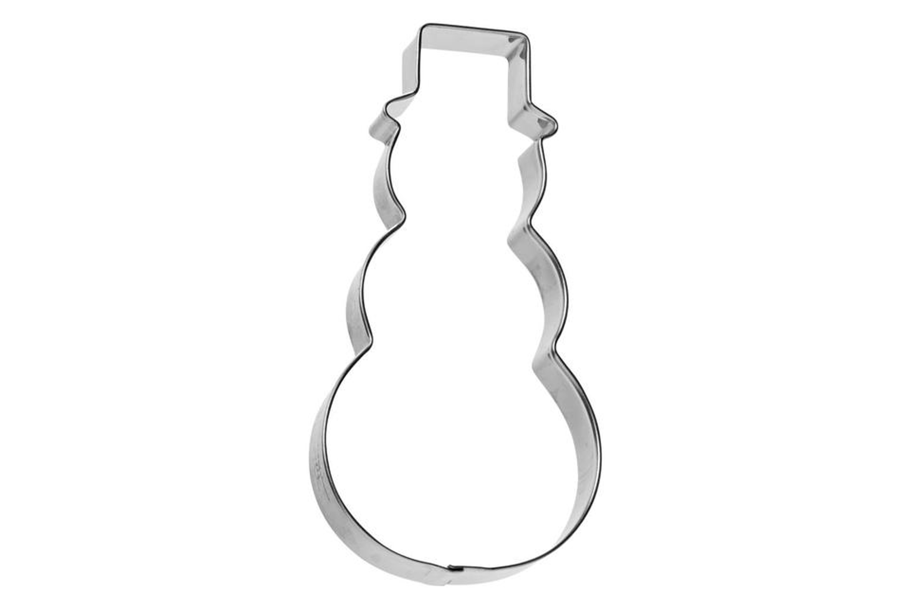 Udstikker, snemand, rustfrit stål, L 11 cm