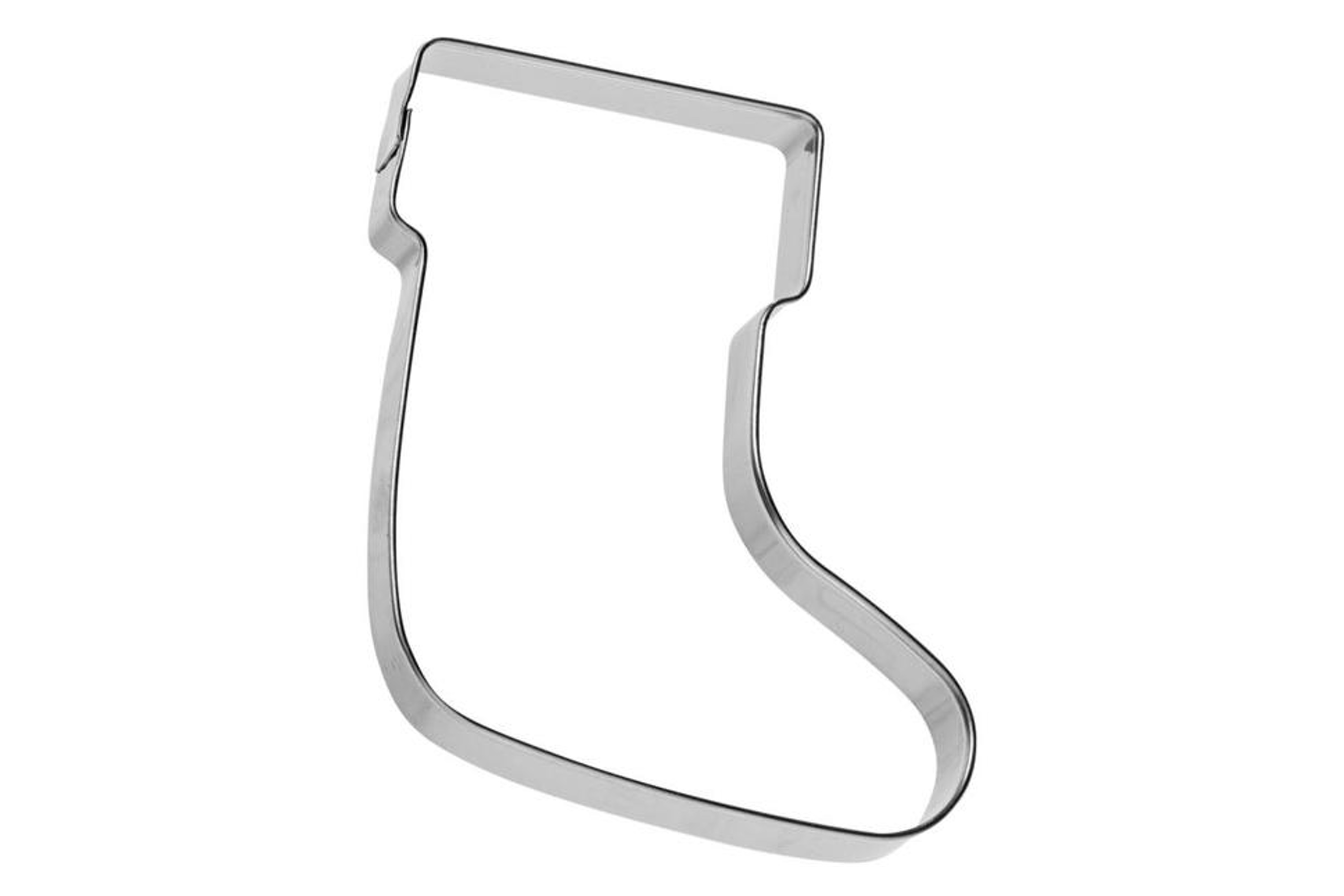 Udstikker, julesok, rustfrit stål, L 9 cm