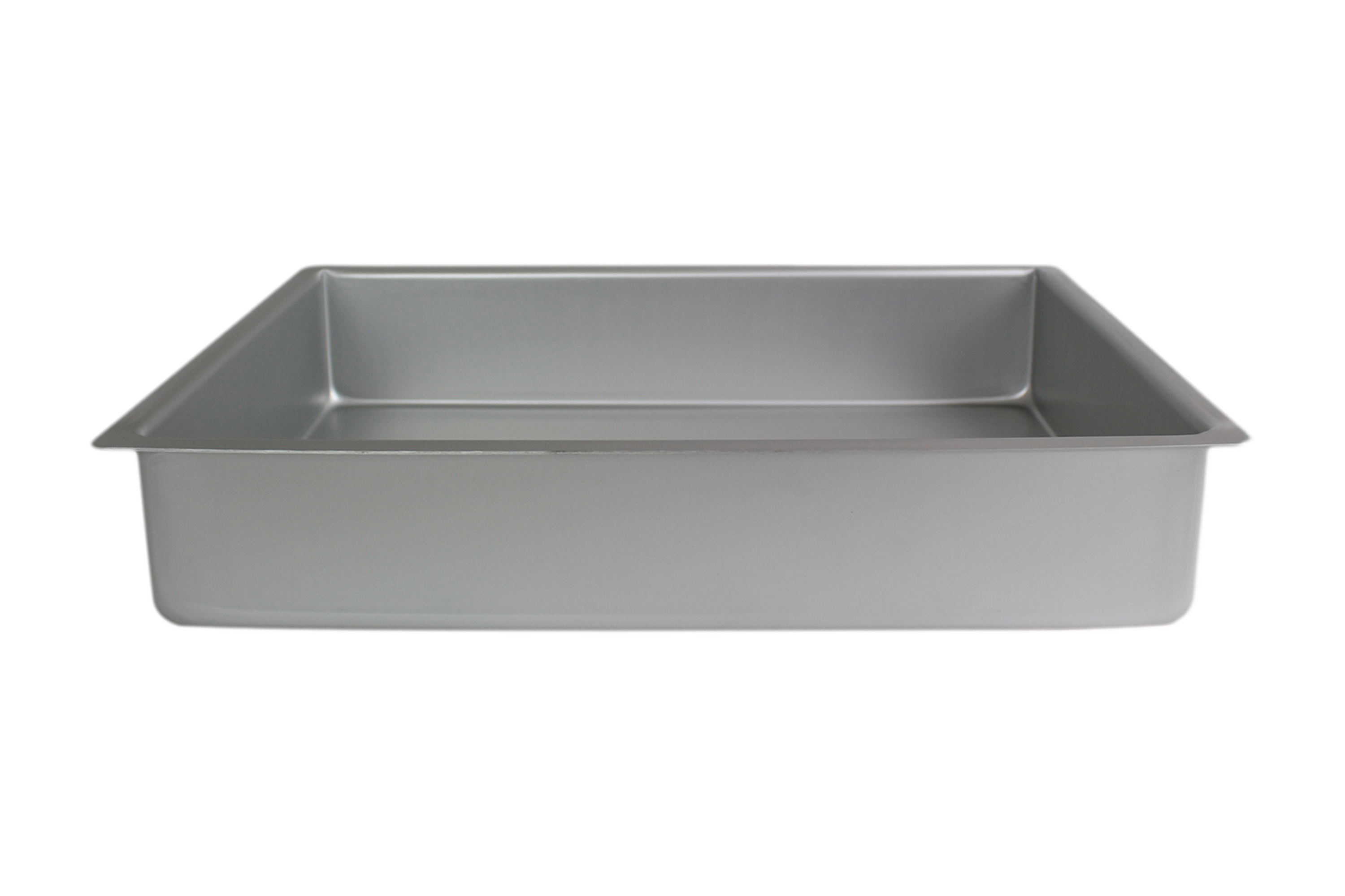 Bageform, rektangulær, aluminium, H 10 cm