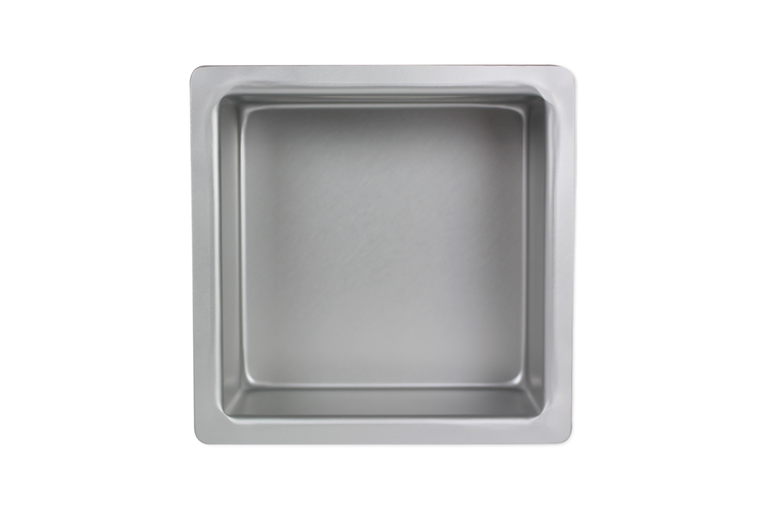 Bageform, kvadratisk, aluminium, H 10 cm