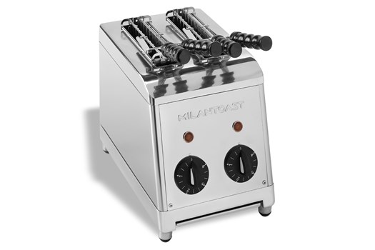 Brødrister, 2 skiver, Classic Sandwich Toaster med kurve, Milantoast