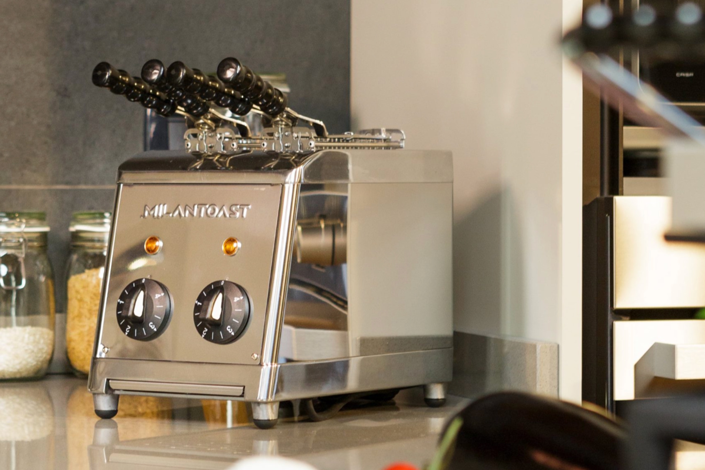 Brødrister, 2 skiver, Classic Sandwich Toaster med kurve