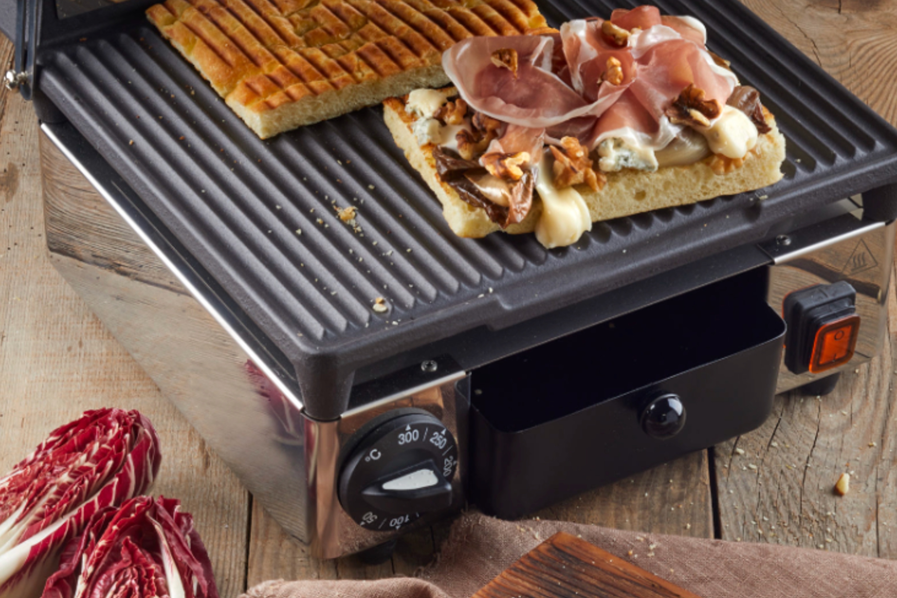 Kontaktgrill rille rille Milantoast K b nu