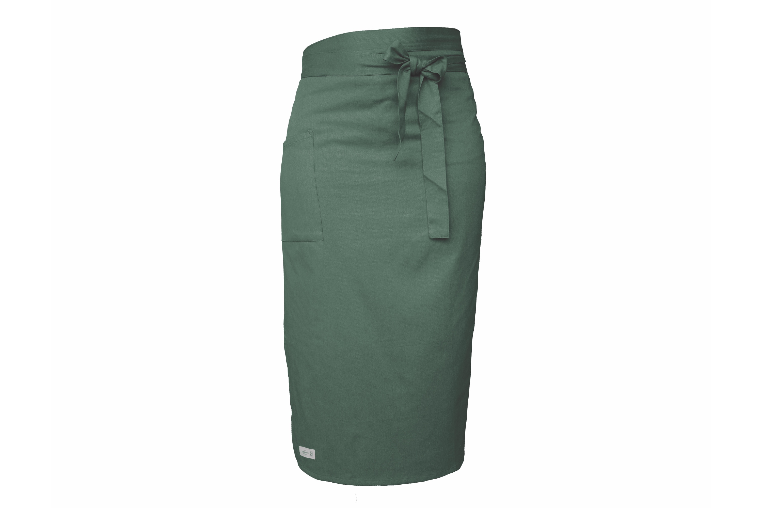 Forstykke, mørk grøn, bomuld