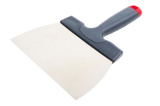 Spatel, bred, stål og plast