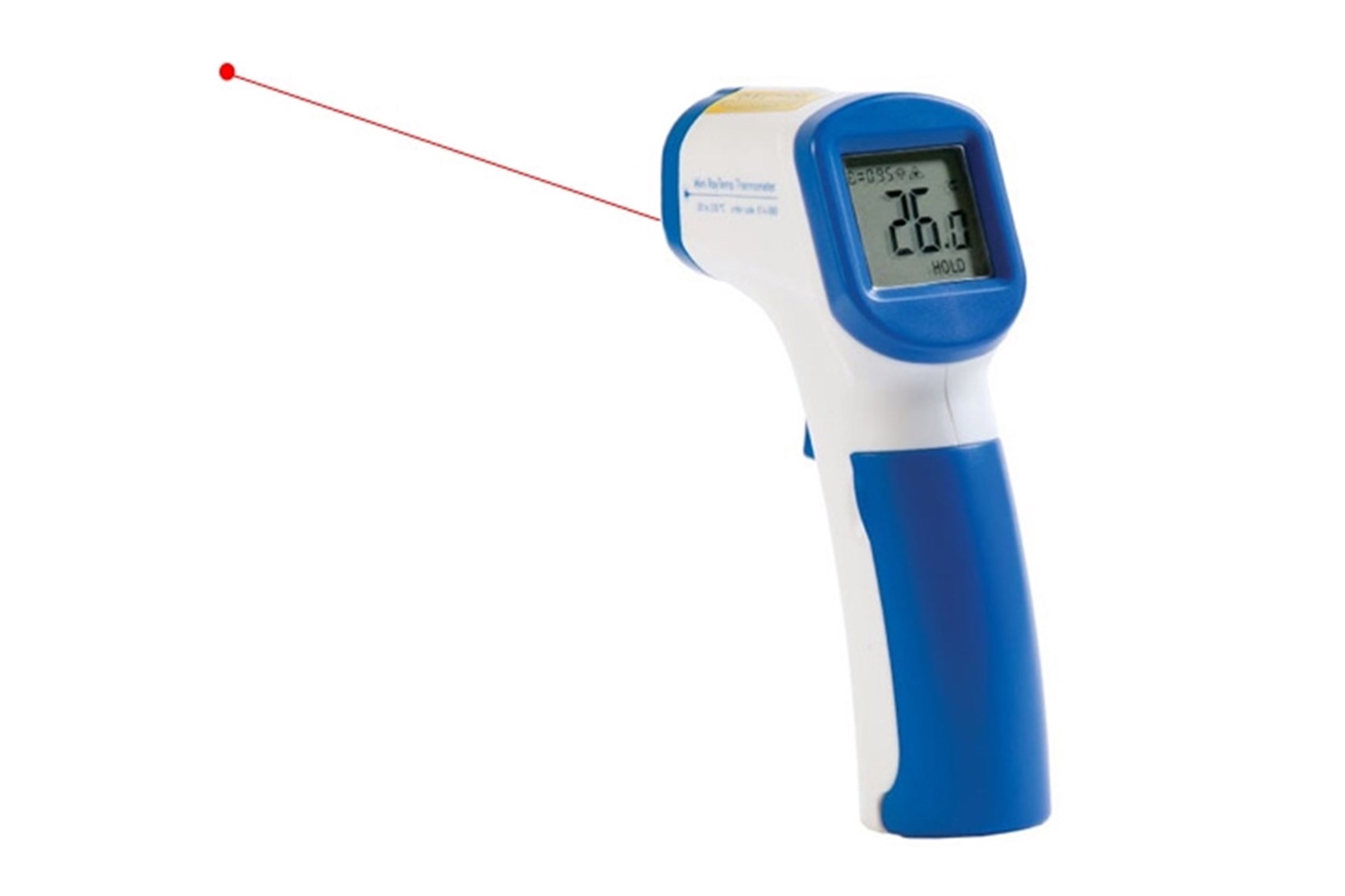Digital termometer, infrarød, ETI Mini RayTemp