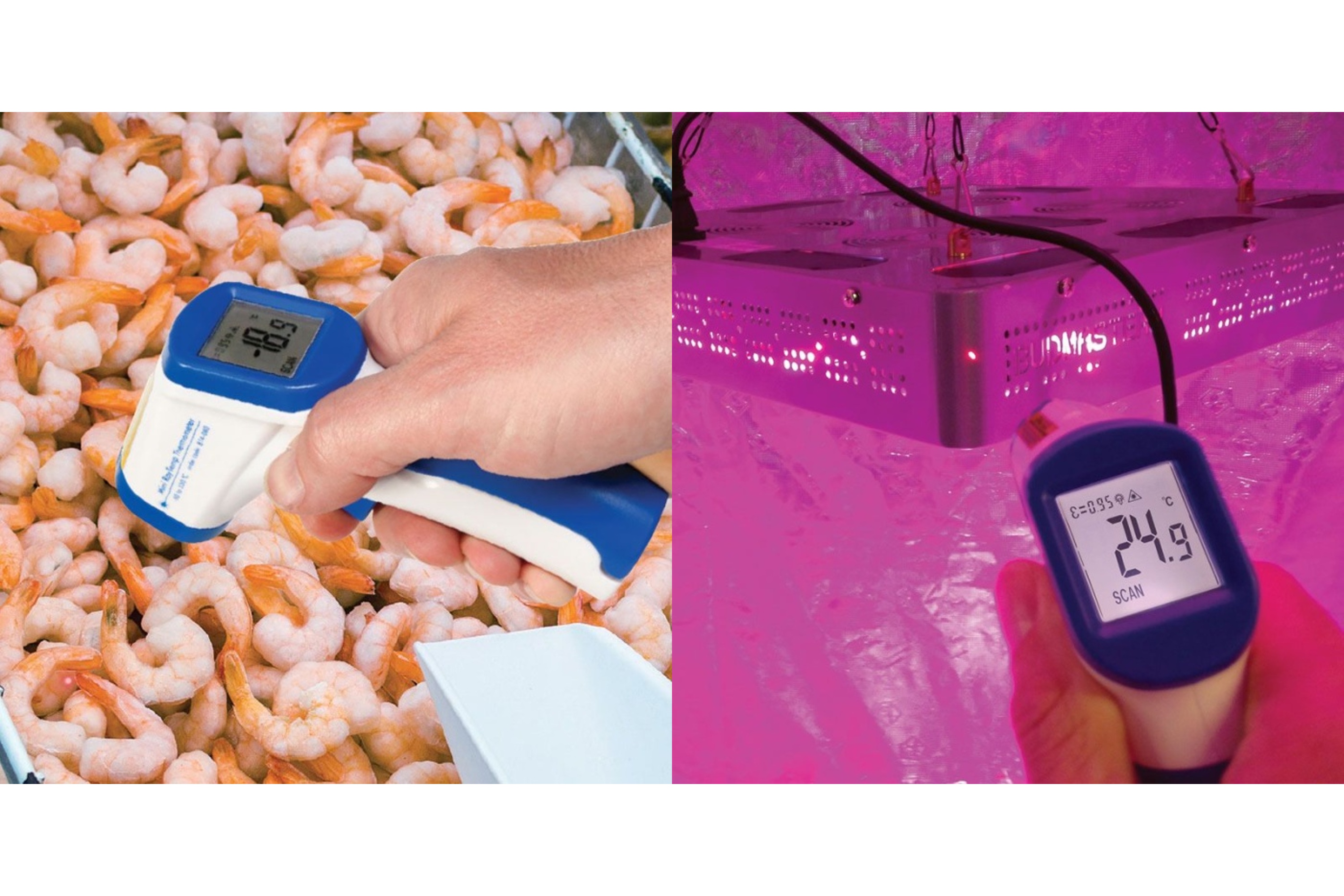 Digital termometer, infrarød, ETI Mini RayTemp