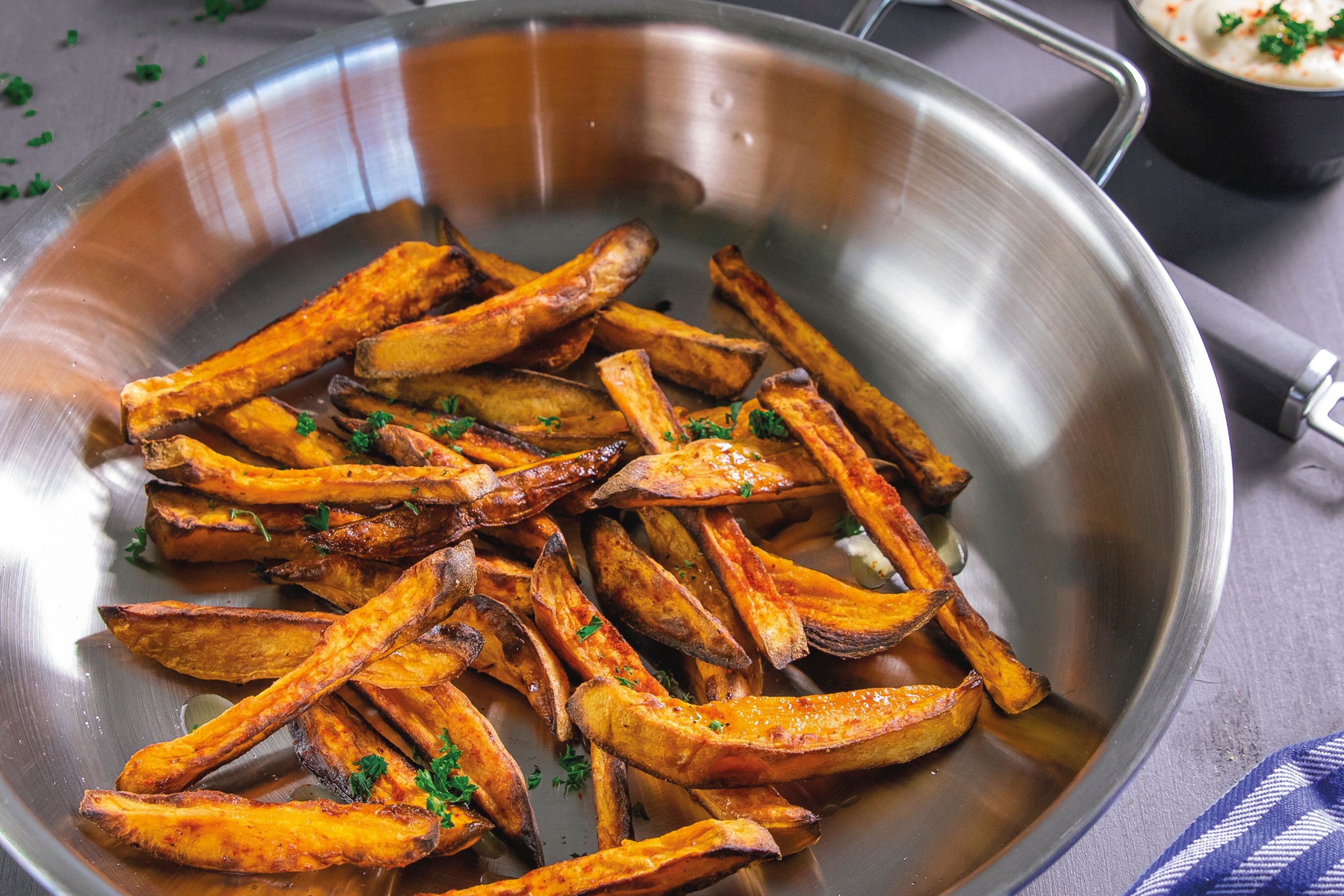 Sautergryde, stål, 5 lag