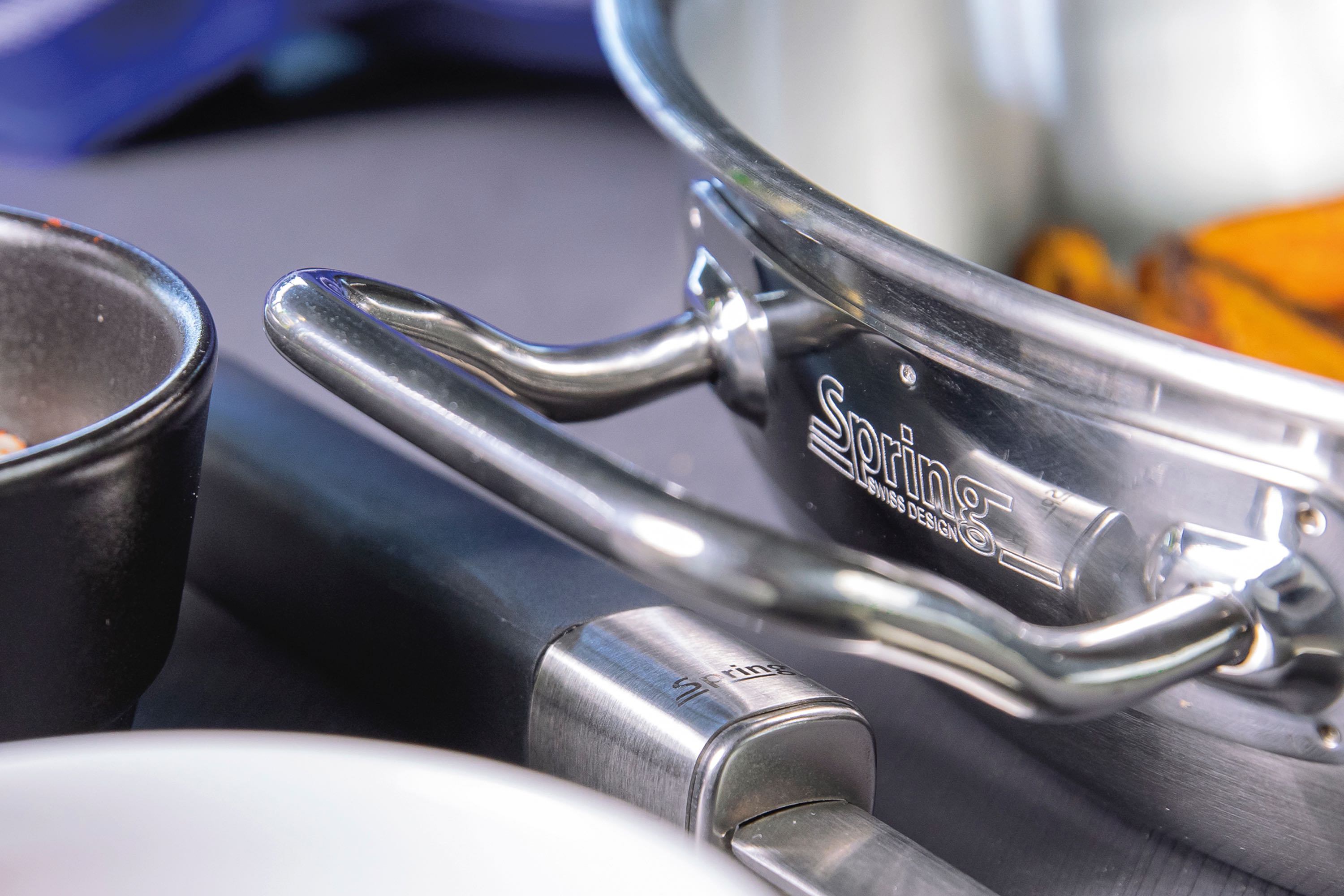 Sautergryde, stål, 5 lag