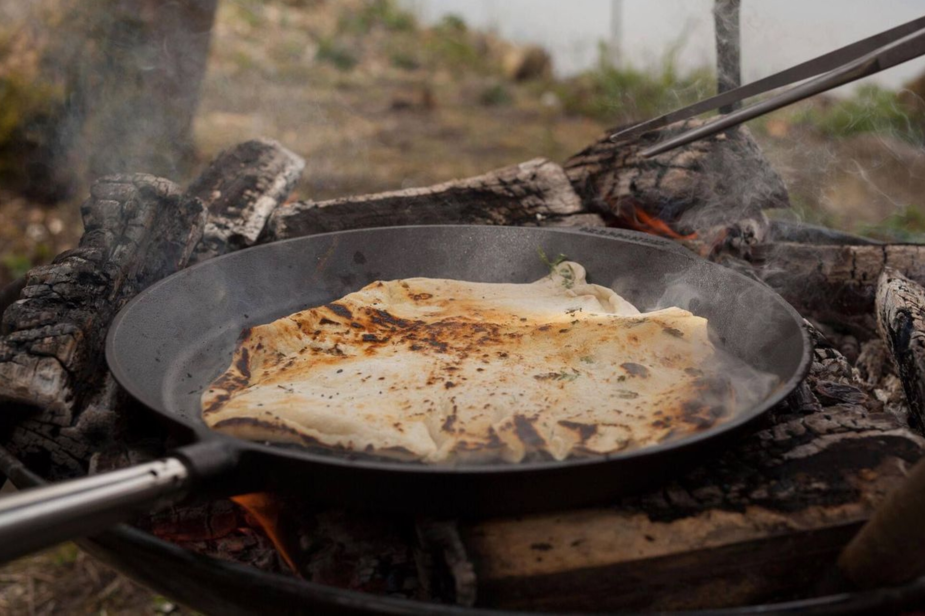 Pande, uemaljeret støbejern