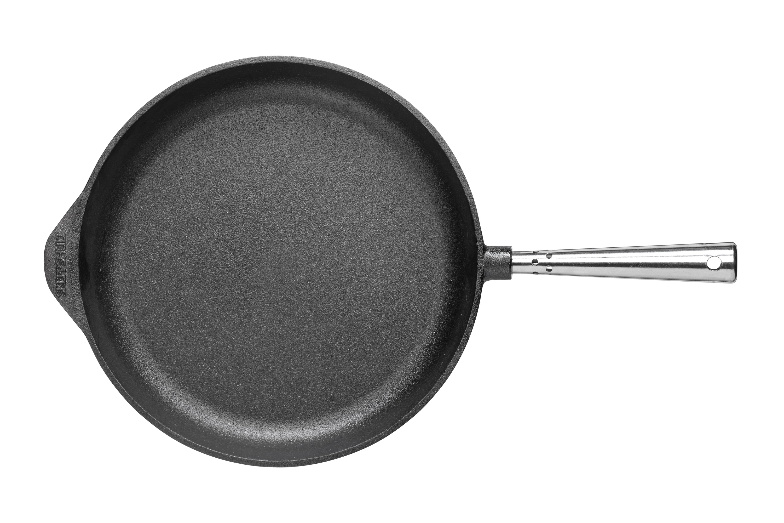 Sauterpande, uemaljeret støbejern