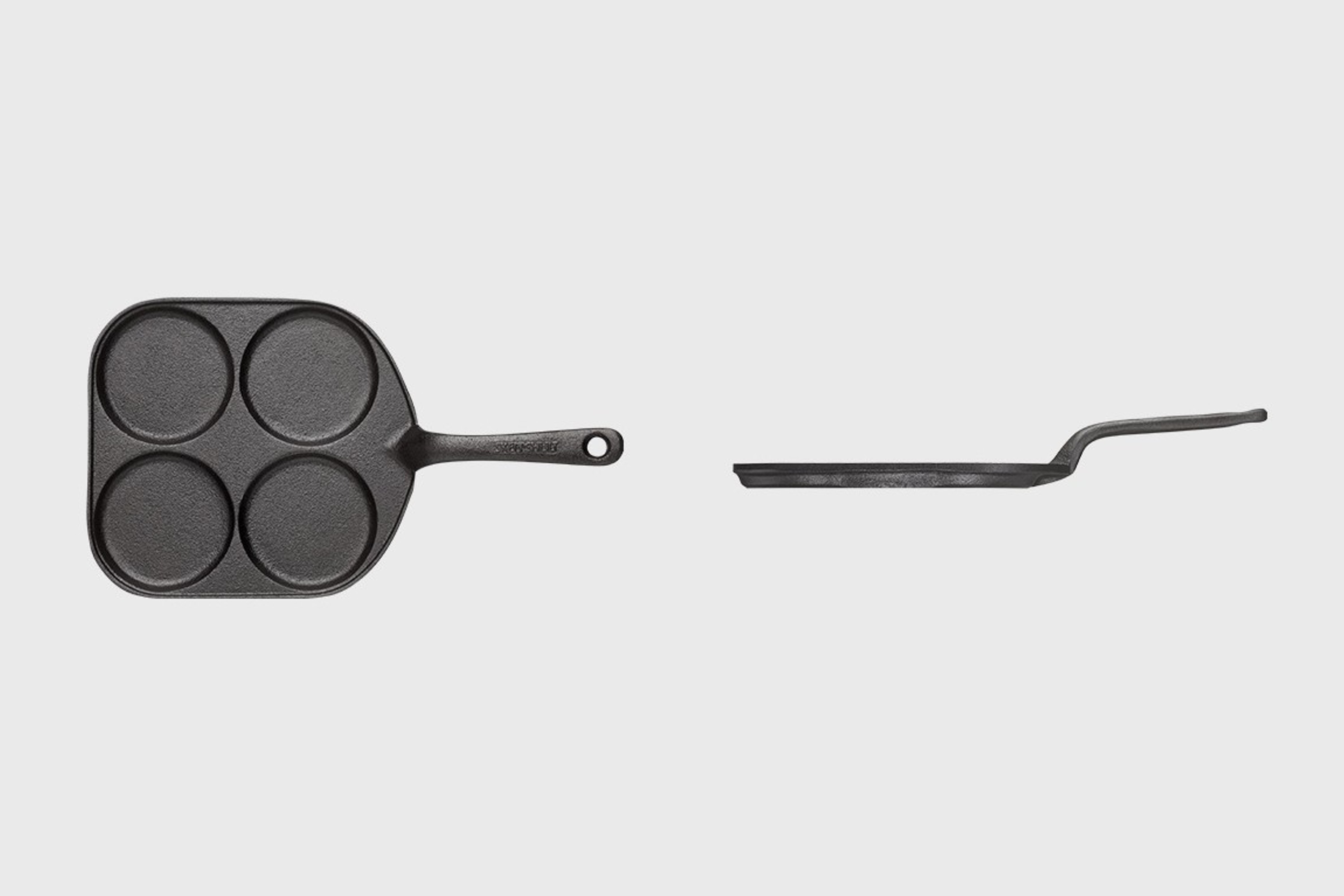 Blinispande, uemaljeret støbejern