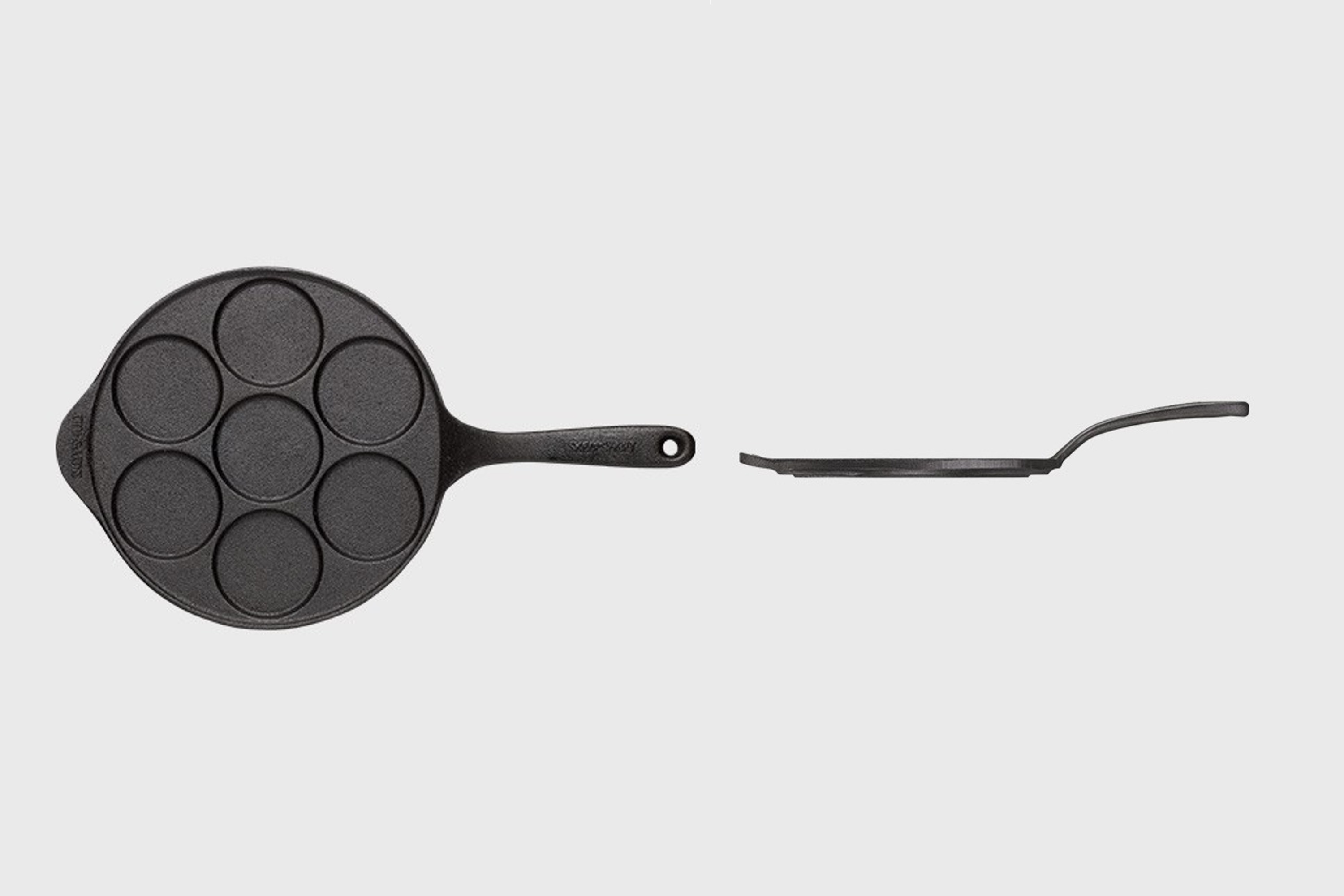 Pletpande, uemaljeret støbejern