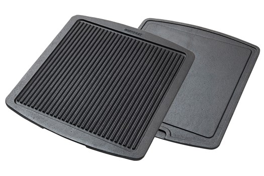 Grillplade / stegeplade, støbejern