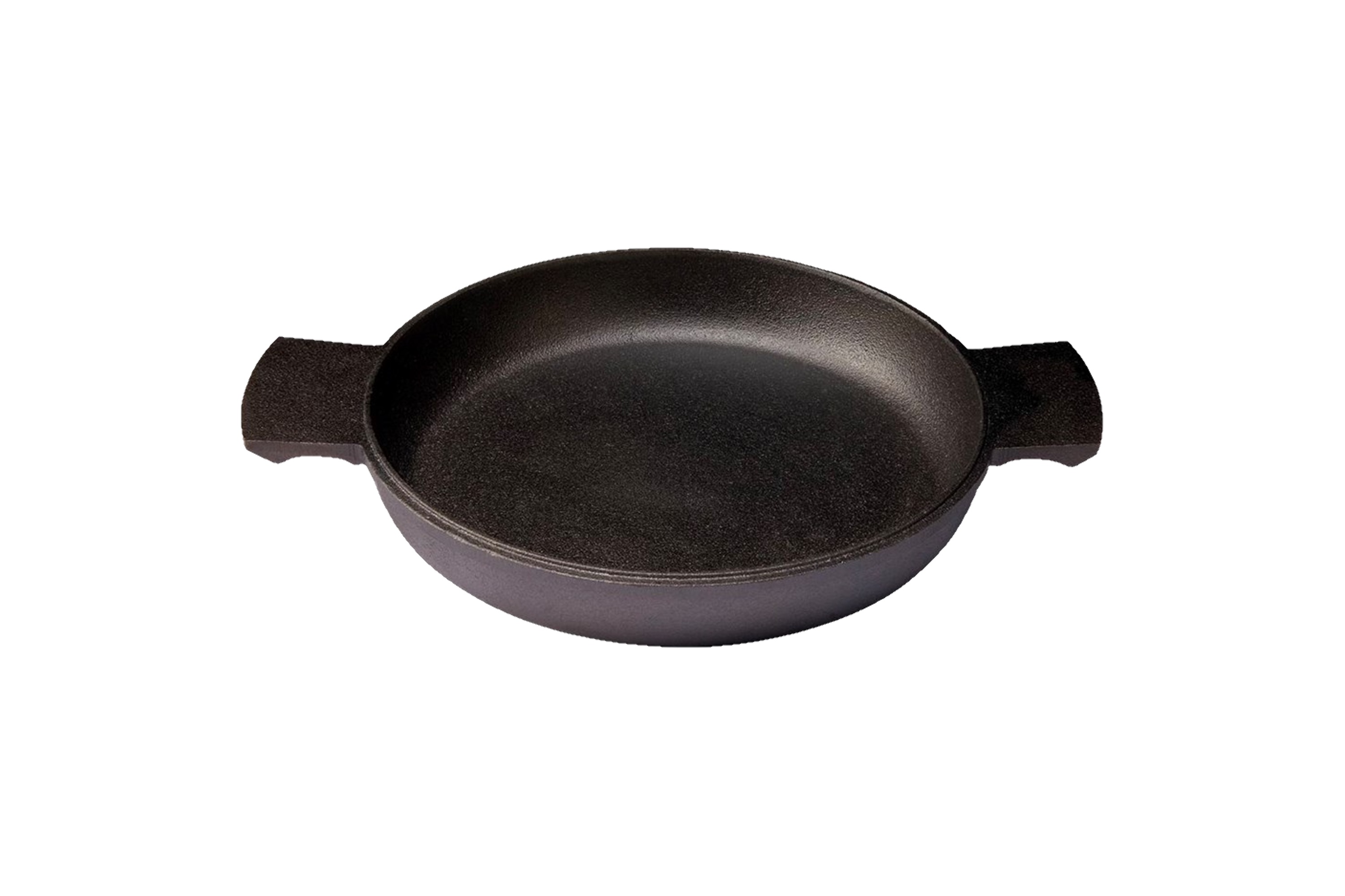 Brødgryde, uemaljeret støbejern