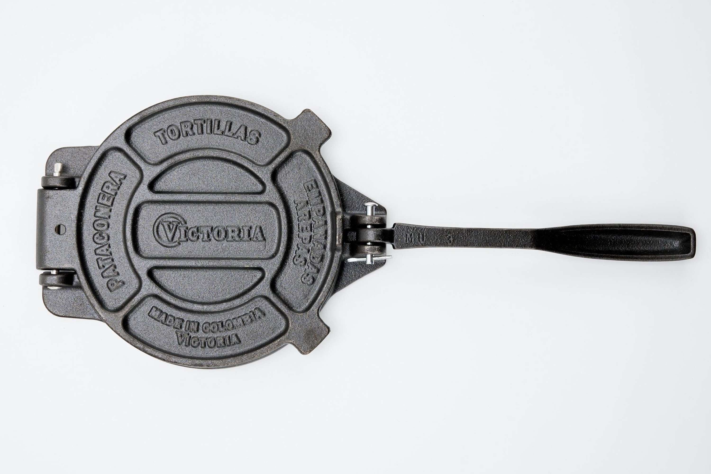 Tortillapresse, lille, støbejern