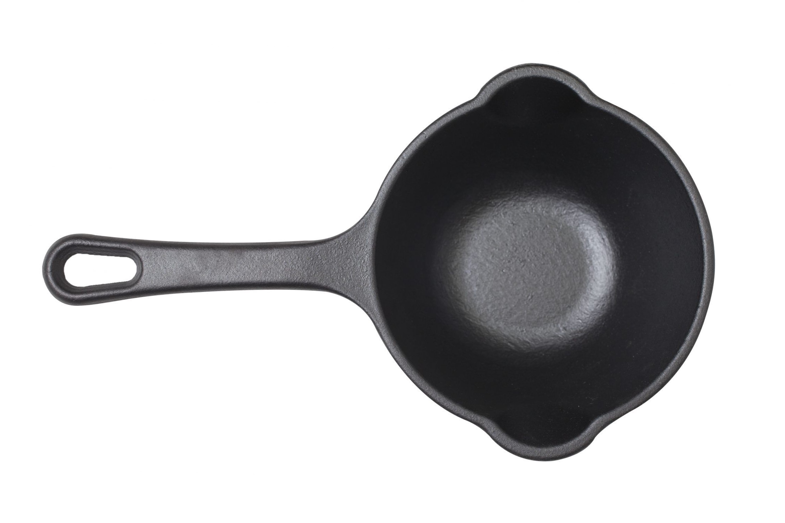 Kasserolle til servering (smørnæb), emaljeret støbejern