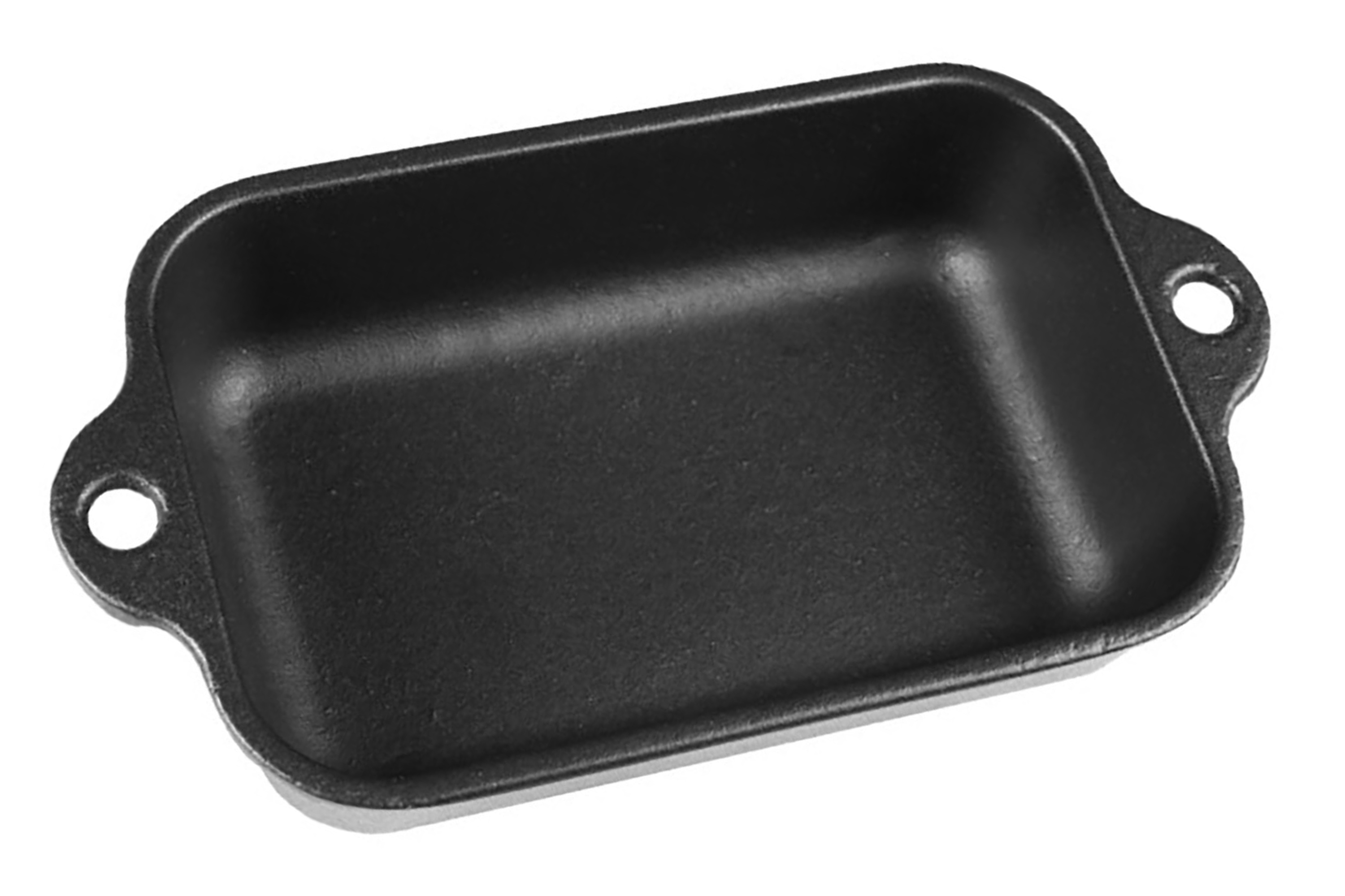 Bradepande, lille, emaljeret støbejern