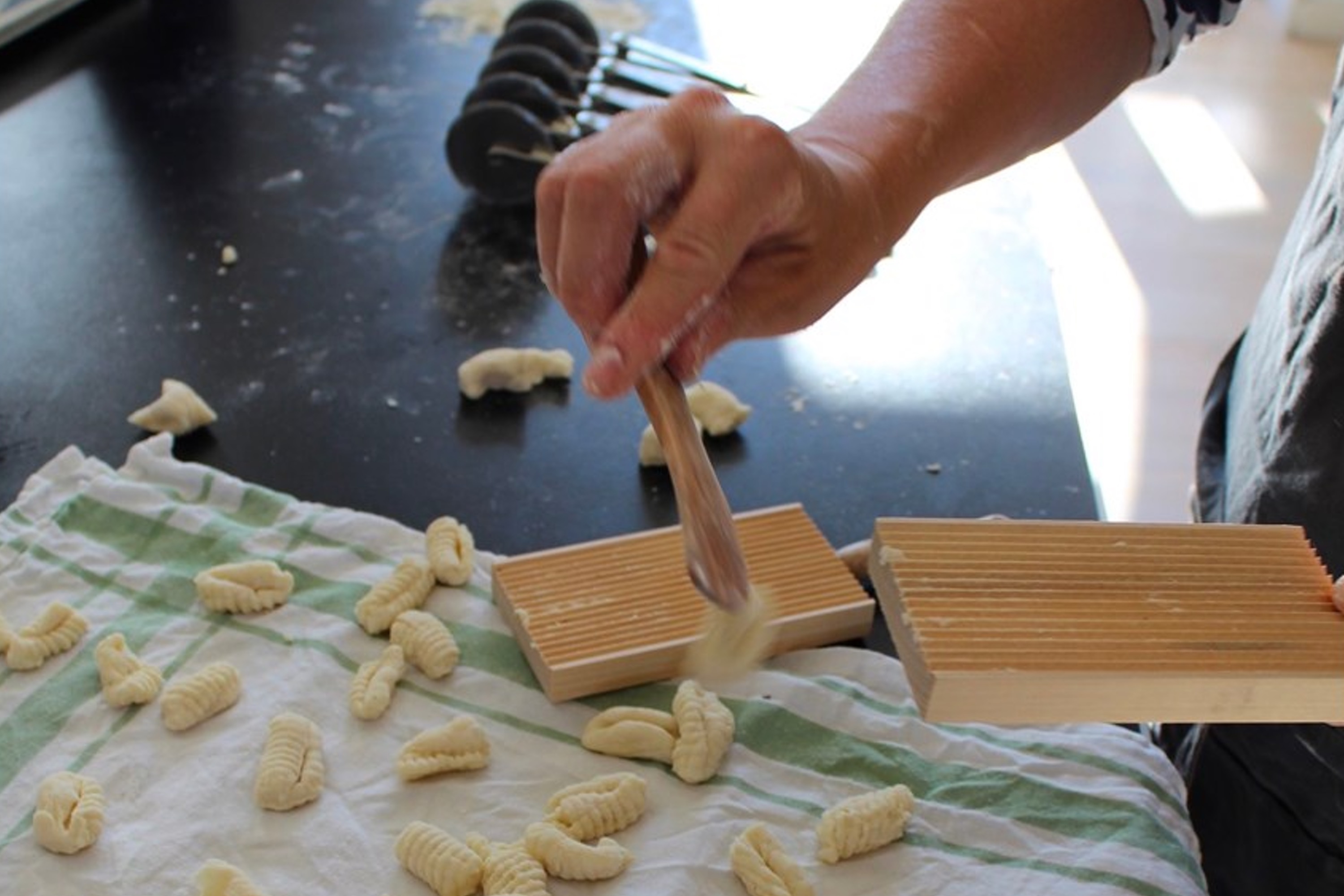 Bræt til garganelli-pasta, træ