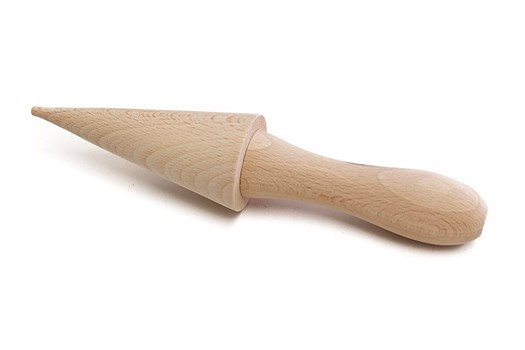 Vaffelkegle, Ø 4,5 cm, bøg