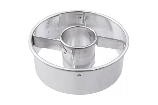 Udstikker til donut, hvidblik