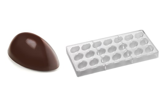 Chokoladeform, Pavoni PC42, 21 stk.