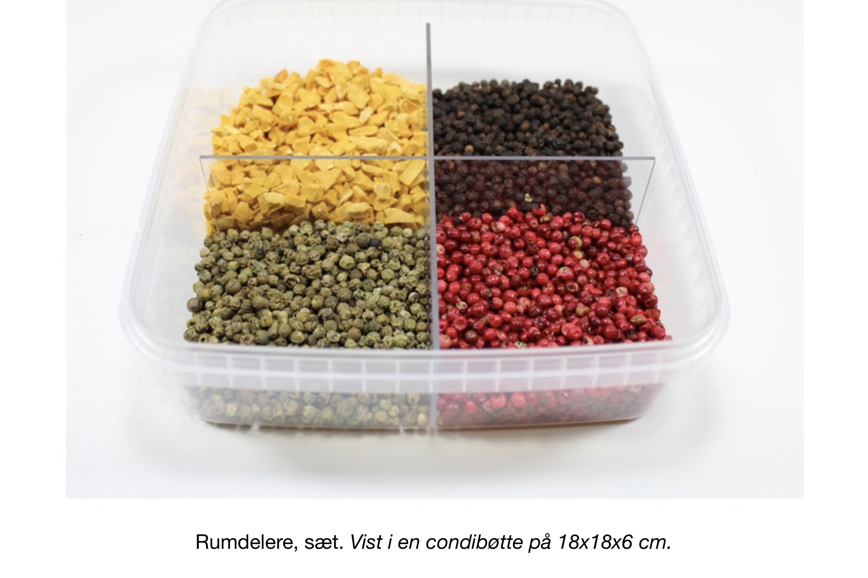 Condibøtte 18x12 cm, plast