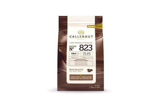 Chokolade fløde, perler, 2,5 kg, Callebaut
