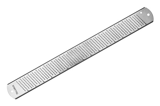 Rivejern med smalt og fint skær uden håndtag, Microplane Zester