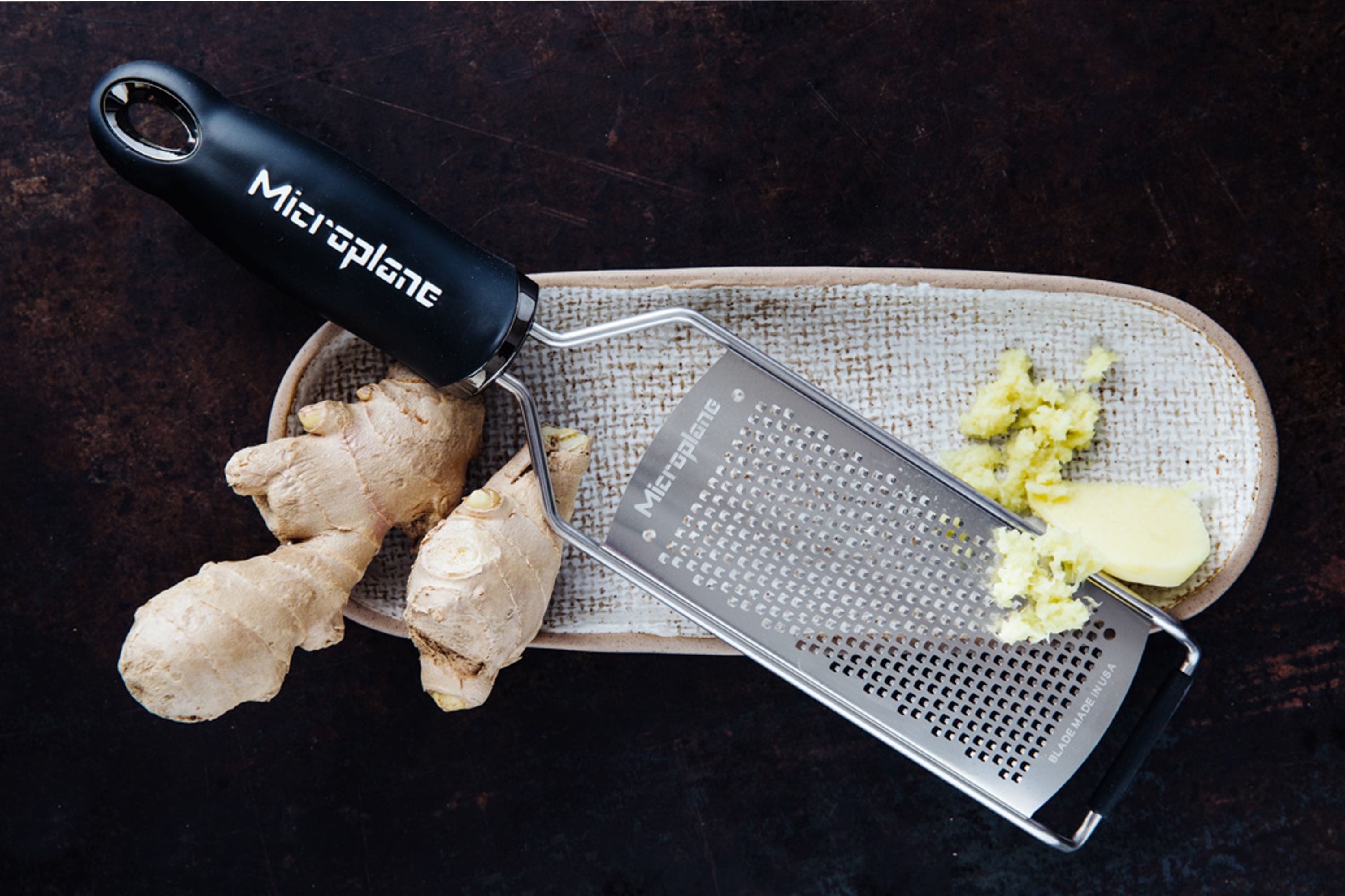 Rivejern med bredt og fint skær, Microplane Fine Grater