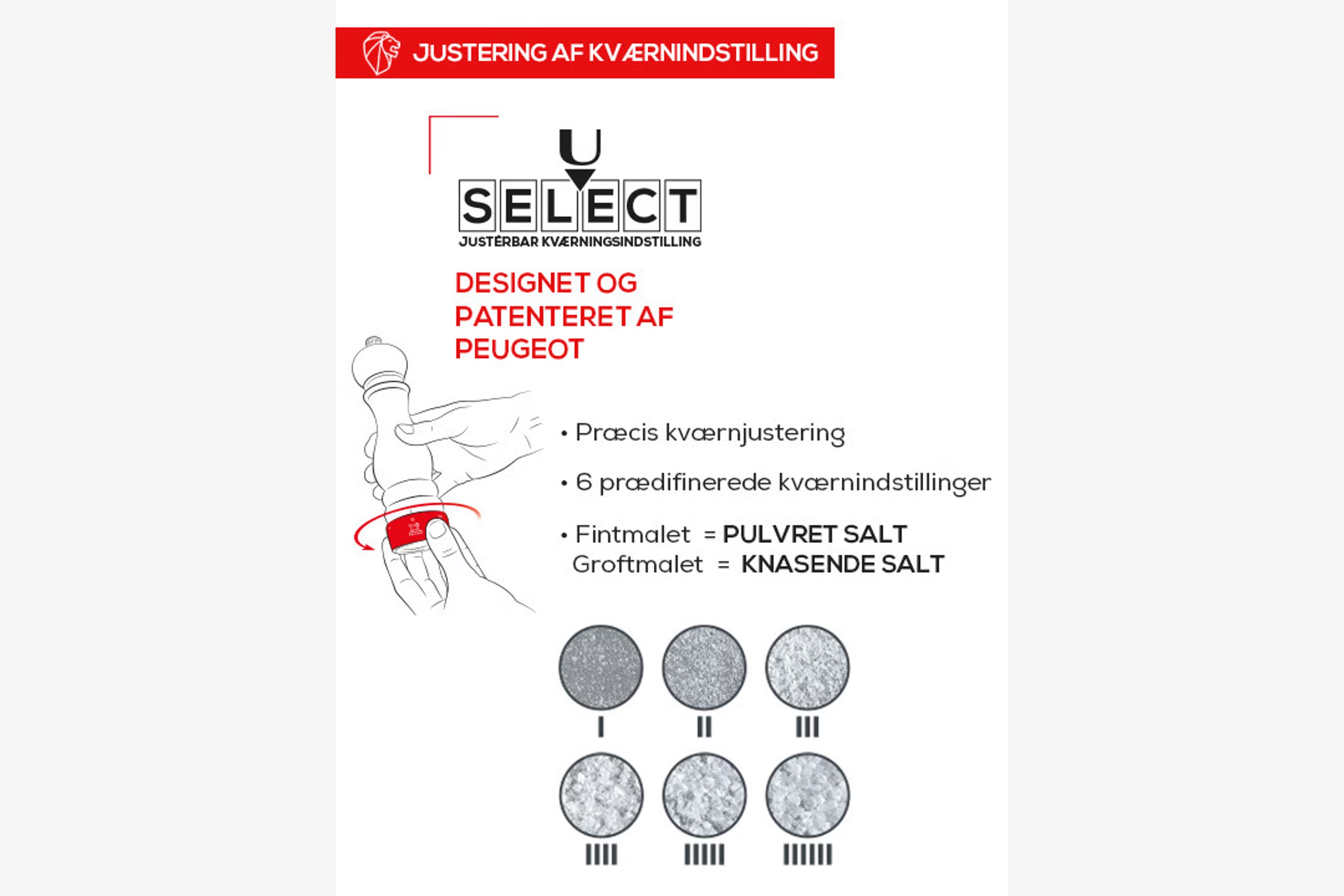 Saltkværn, Line Electric, aluminium