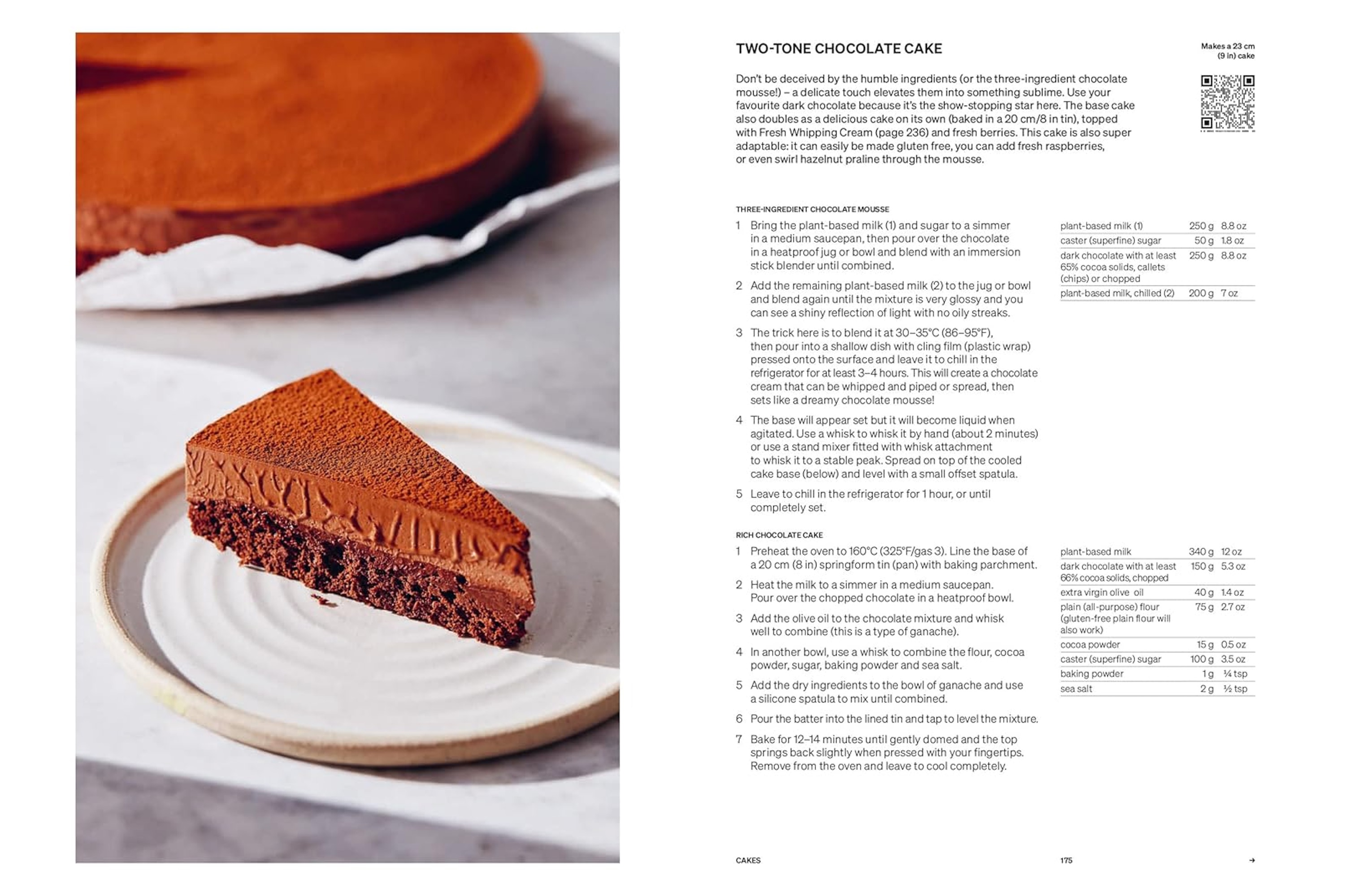 A New Way to Bake – Re-imagined Recipes for Plant-based Cakes, Bakes and Desserts / Philip Khoury