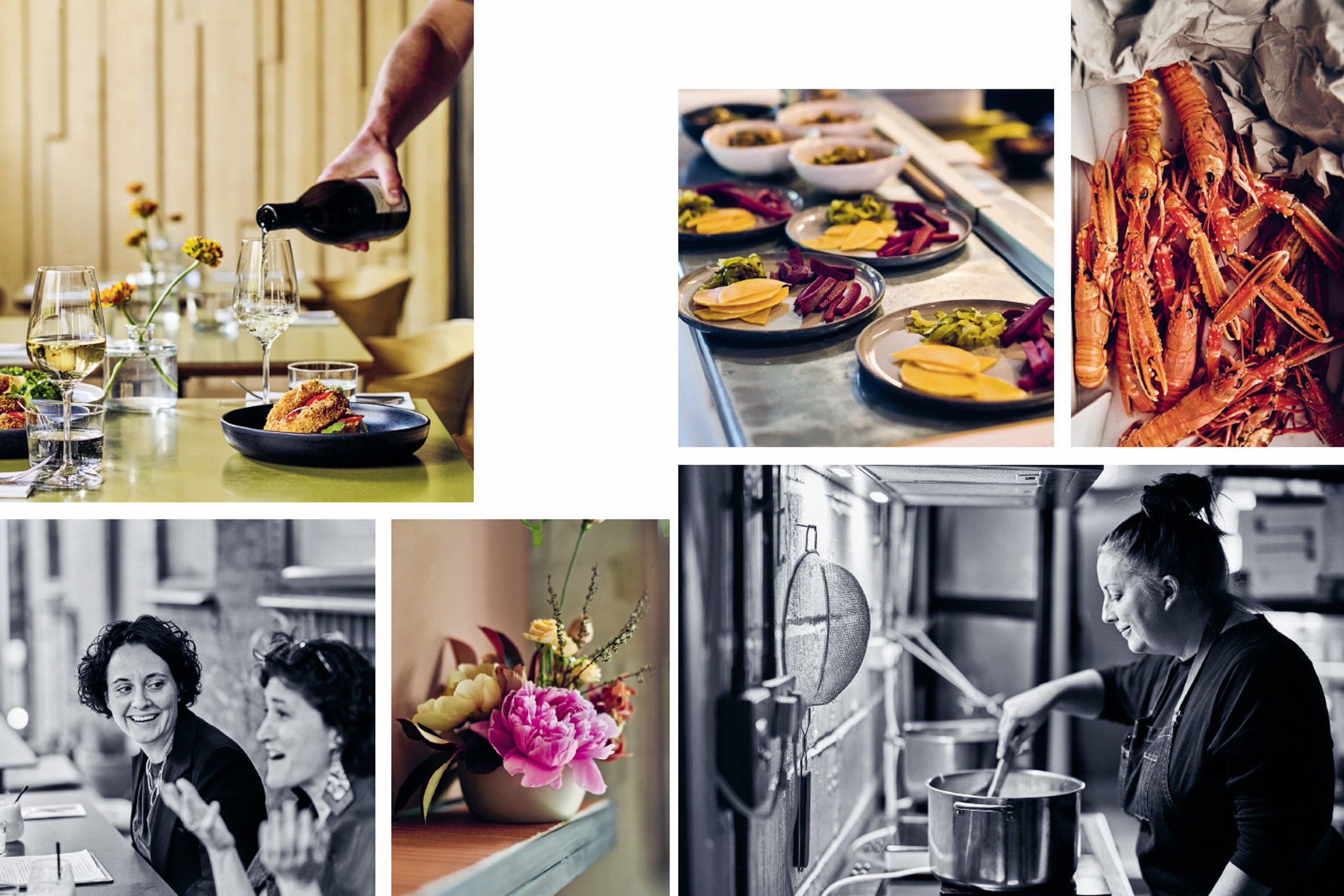 Service – One Day in a Restaurant, Over 150 Recipes to Cook at Home / Anna Hedworth