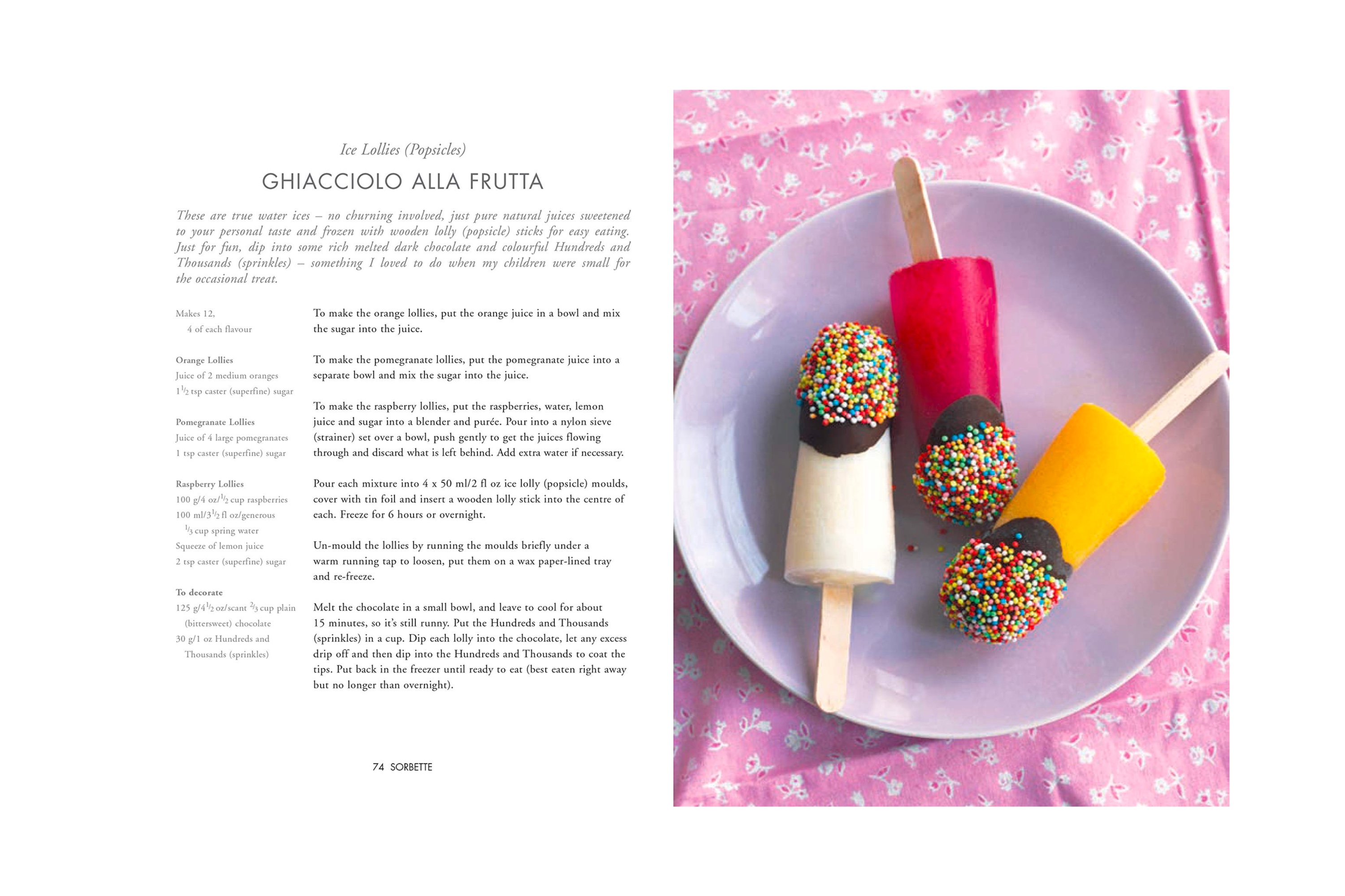 Gelato, Ice Creams & Sorbets / Linda Tubby