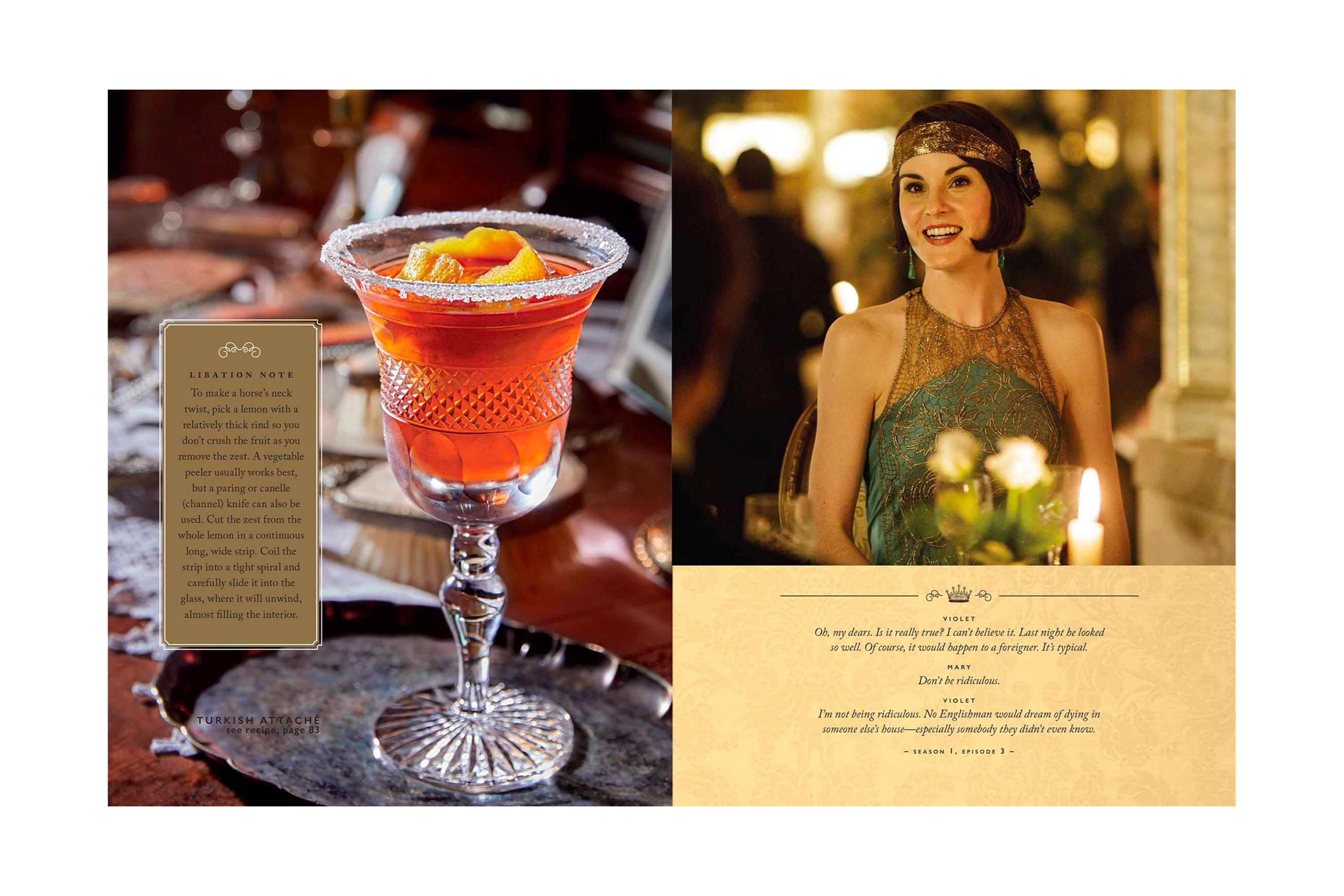 The Official Downton Abbey Cocktail Book