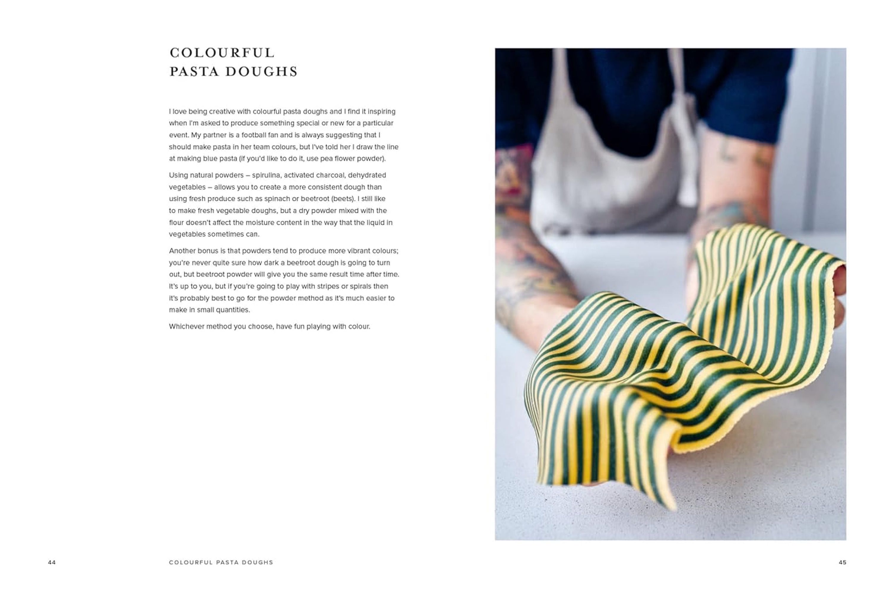 Pasta Masterclass: Recipes for Spectacular Pasta Doughs, Shapes, Fillings and Sauces / Mateo Zielonka