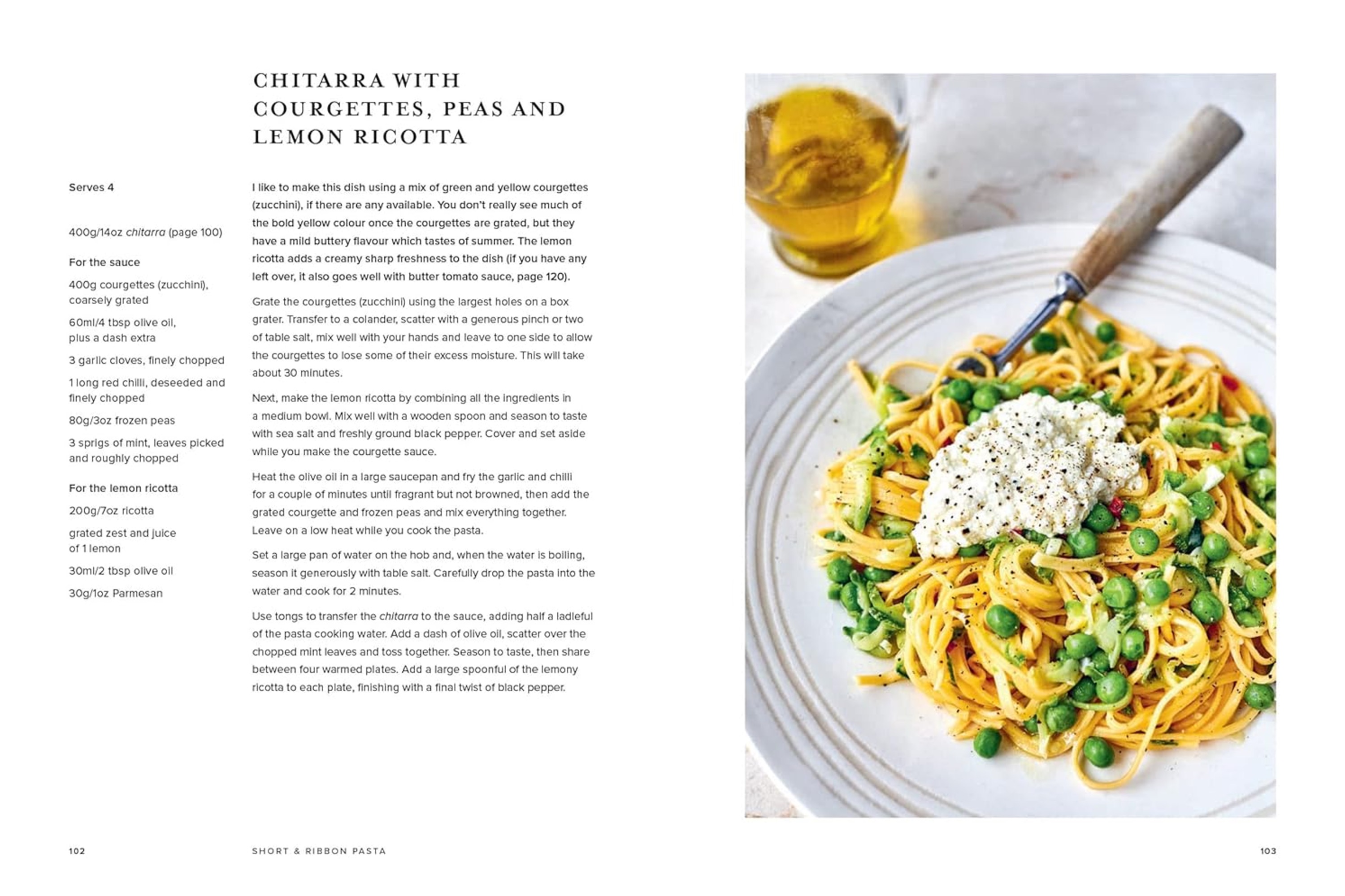 Pasta Masterclass: Recipes for Spectacular Pasta Doughs, Shapes, Fillings and Sauces / Mateo Zielonka