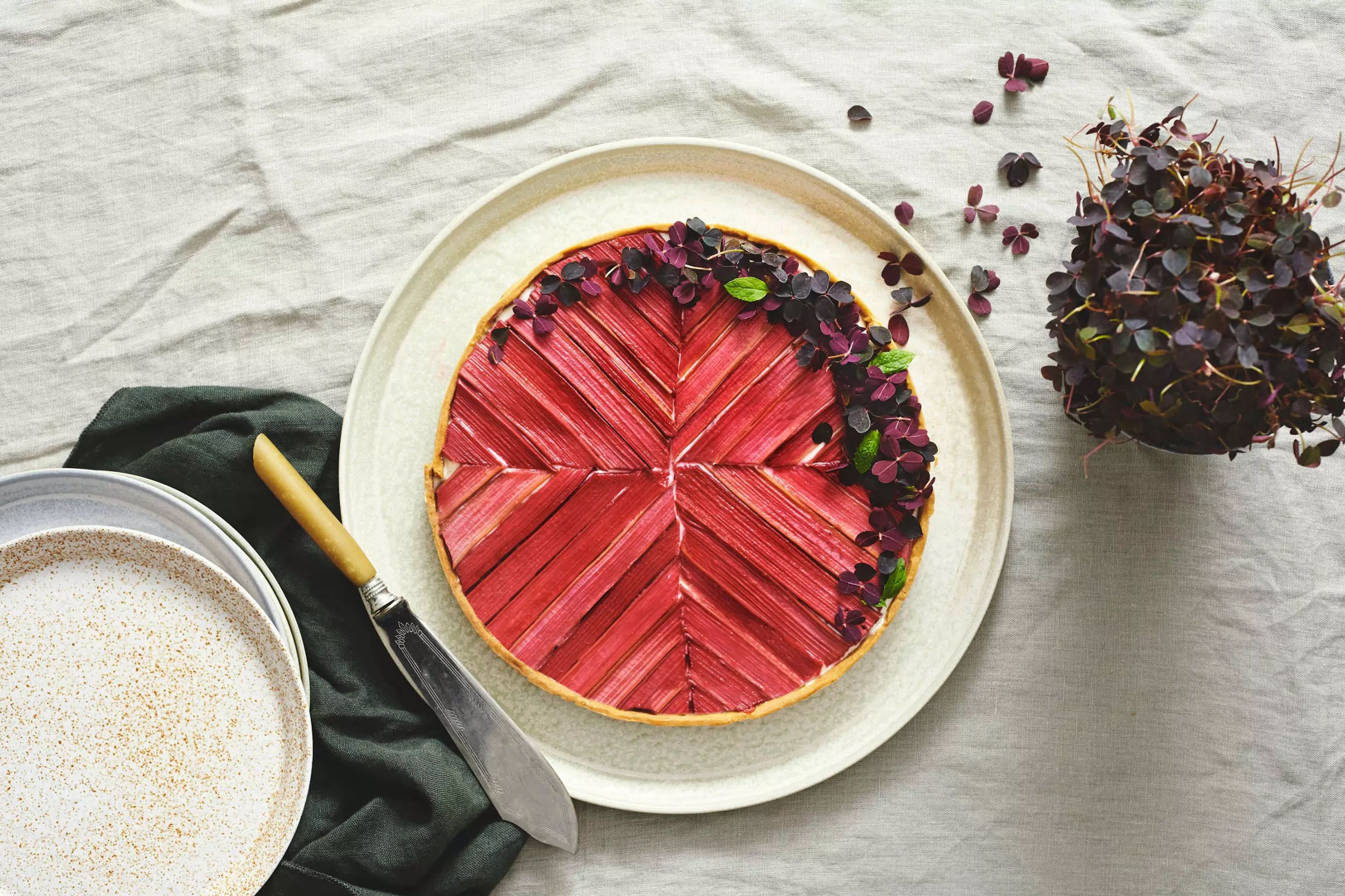 Rabarber: Nye og klassiske opskrifter til salt og sødt / Søren Staun Petersen